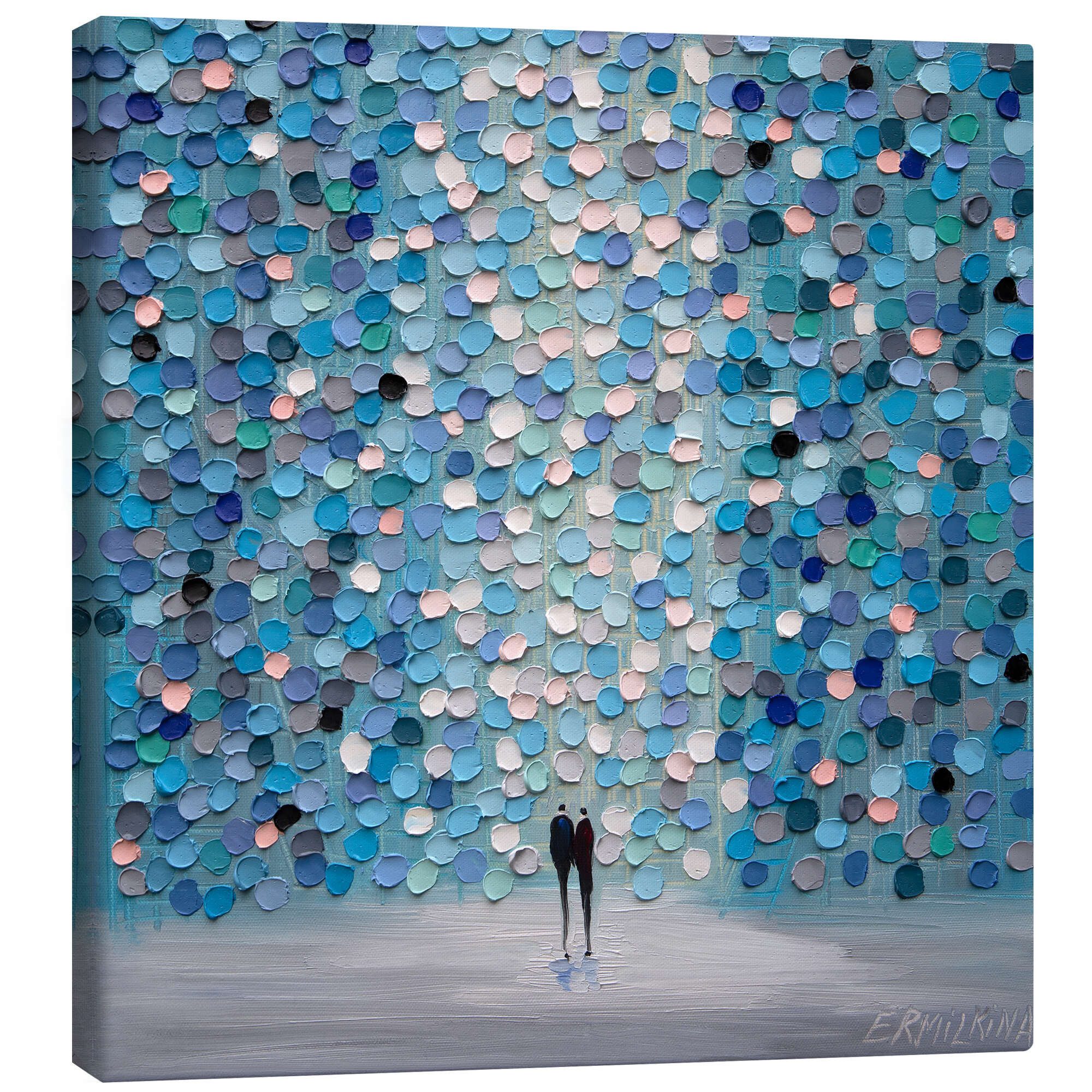 Posterlounge Wandbild Erleuchtung Zur Blauen Stunde, Ekaterina Ermilkina, erhältlich als Poster, Leinwandbild, Wandsticker oder Acrylglasbild