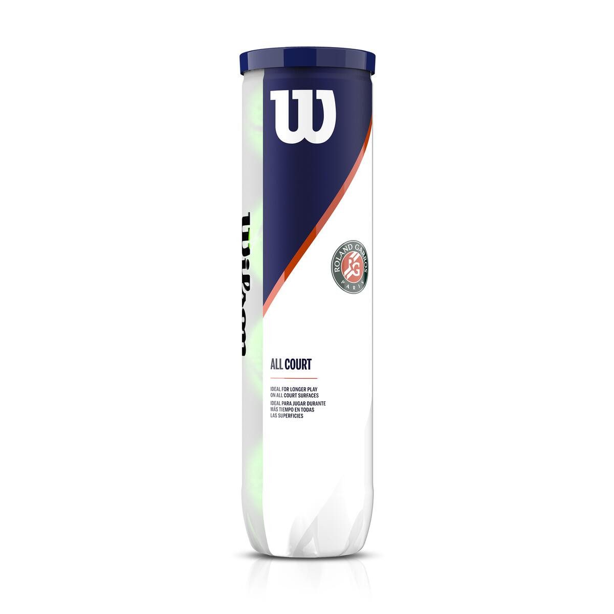 Tennisball Roland Garros Allcourt Dose 4er