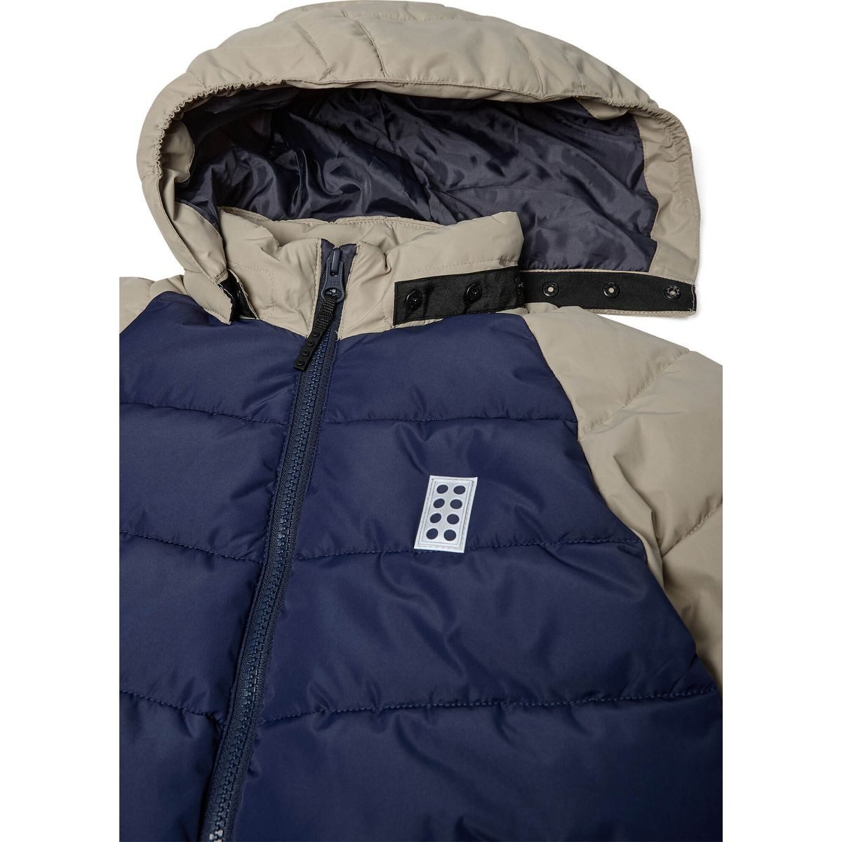 LEGO® kidswear Steppjacke LWJIPE 704 - Jacket Winddichte, wasserabweisende Kinderjacke mit abnehmbarer Kapuze und