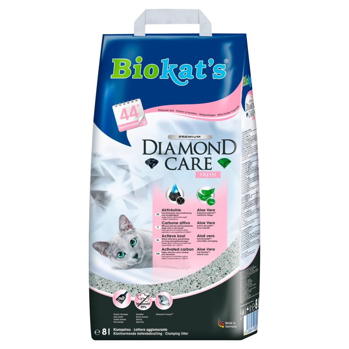 Katzenstreu Diamond Care Sensitive 6 l