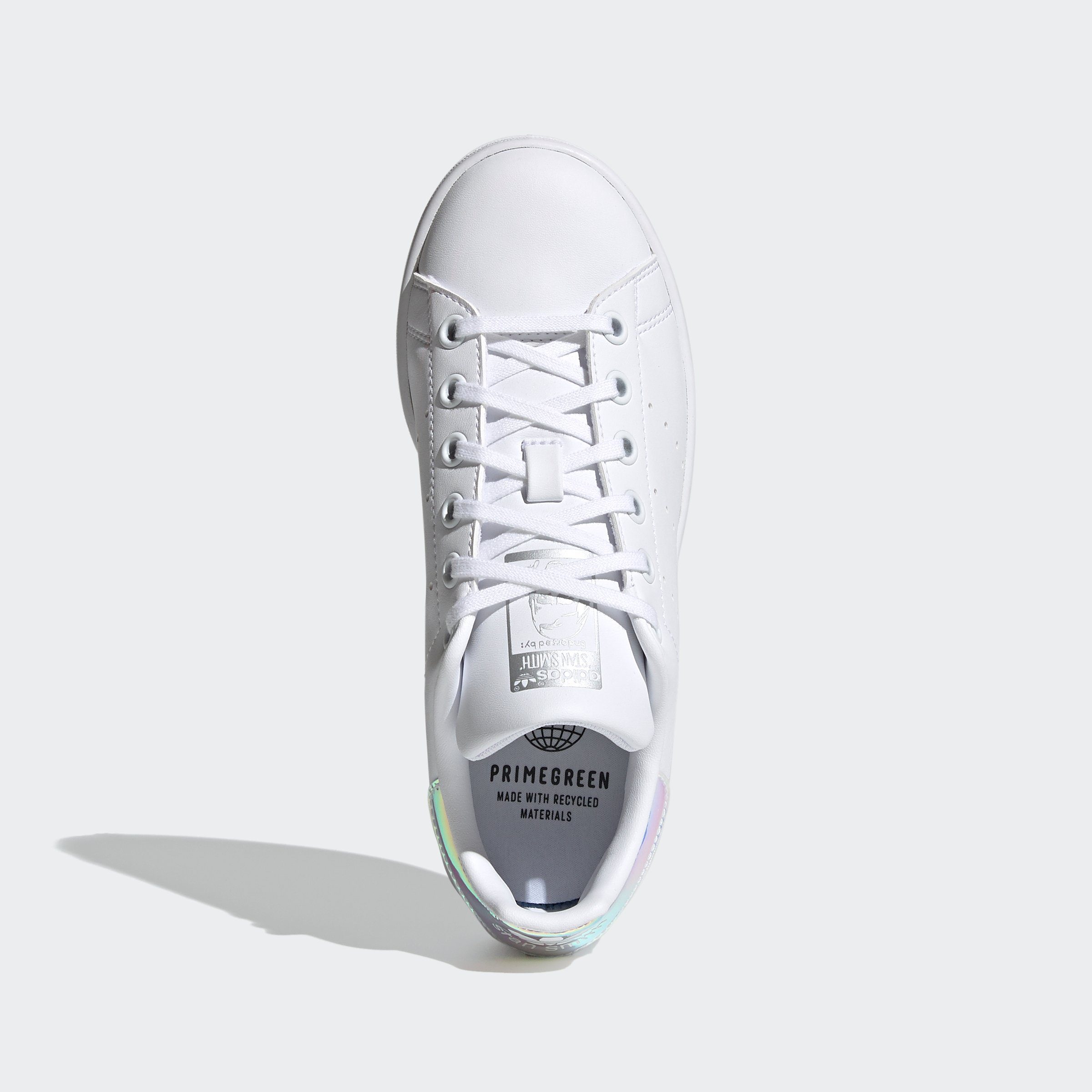 White Silver / Cloud adidas J White SMITH / Cloud Sneaker Metallic Originals STAN