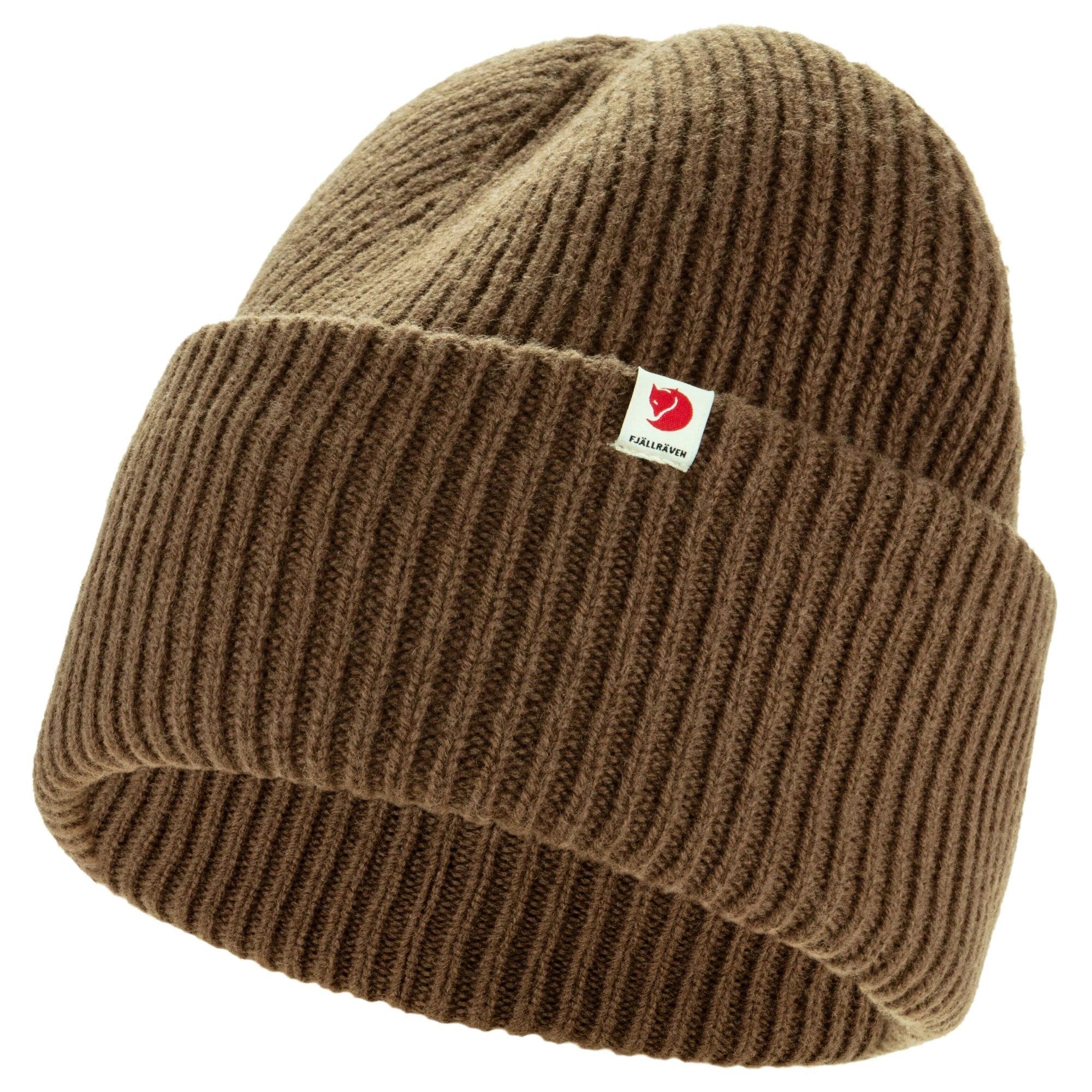 Fjällräven Strickmütze Heavy Beanie - Mütze (dark oak) günstig online kaufen