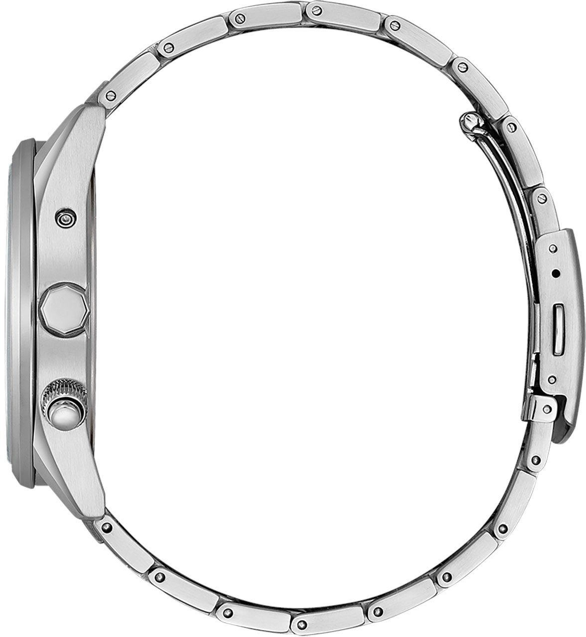 Citizen Funkuhr CB0270-87L, Armbanduhr, Herrenuhr, Solar, Edelstahlarmband, Saphirglas, Datum