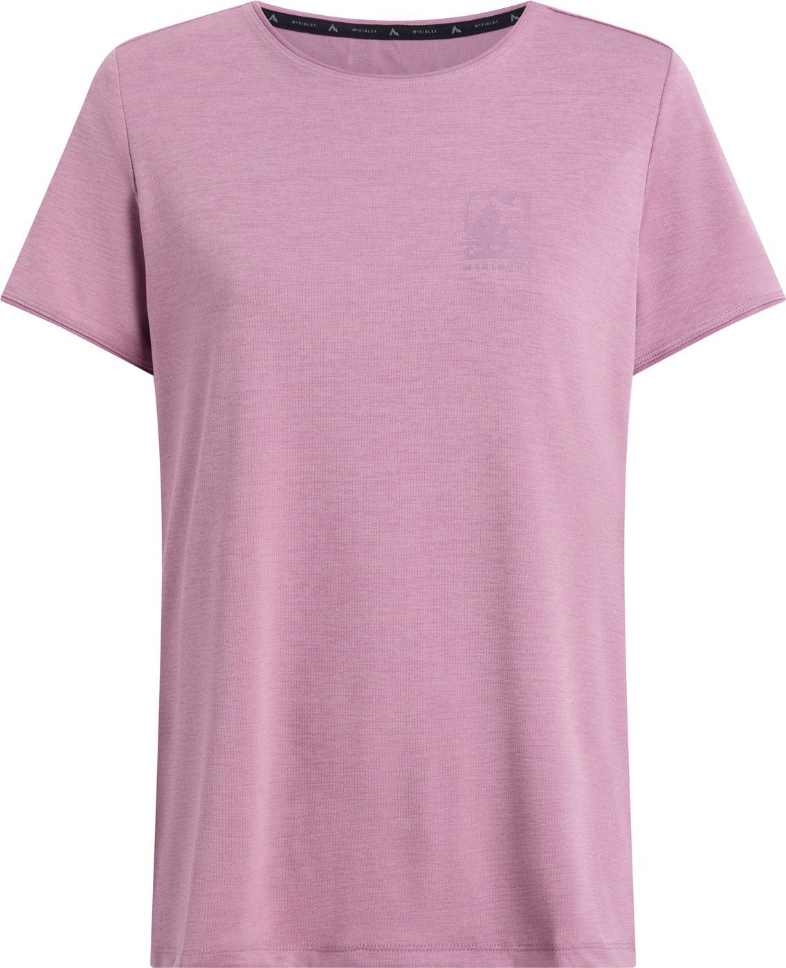 McKINLEY T-Shirt D-T-Shirt Hunu II W MELANGE/WHITE