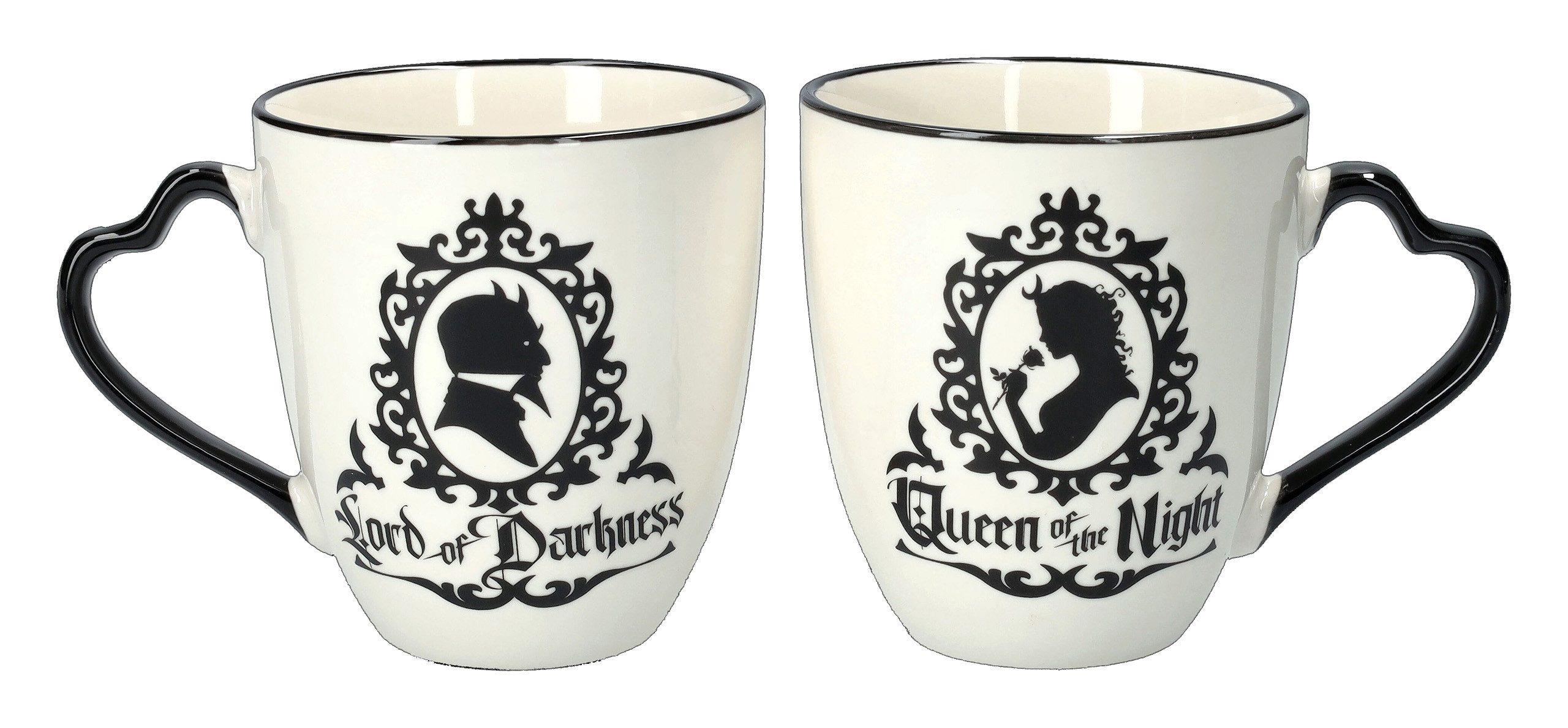 Tasse Alchemy Partner Tassen - Königin und Gebieter - Dekoration Mittelalter