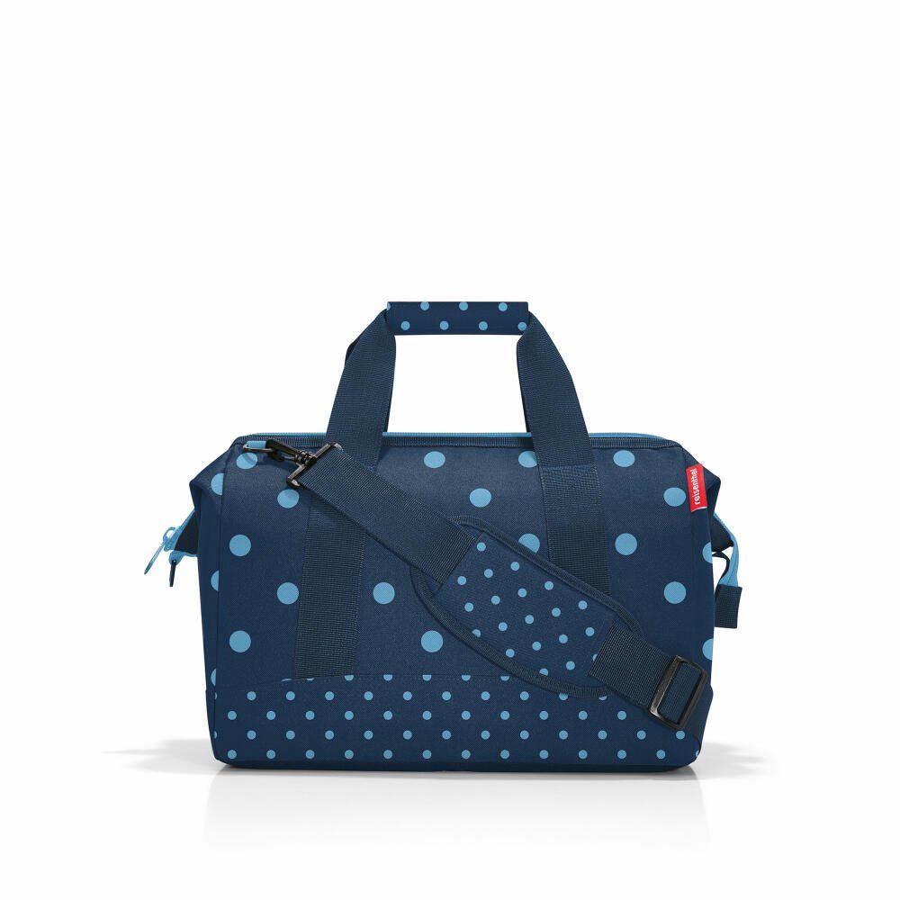 REISENTHEL® Reisetasche allrounder M Mixed Dots Blue 18 L