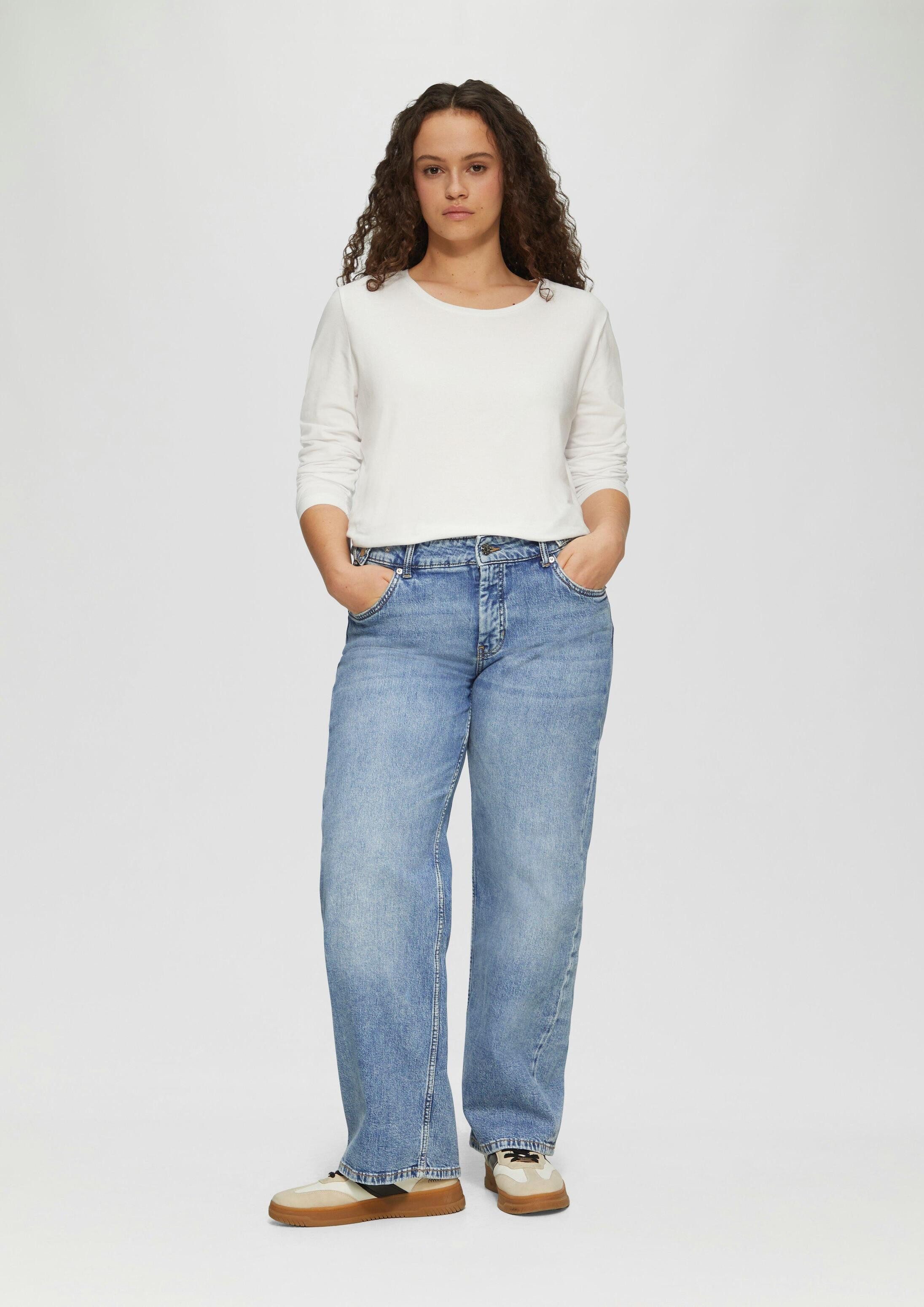 s.Oliver Regular-fit-Jeans Jeans-Hose Jeans / Straight Fit / Mid Rise / Straight Leg – Bild 5 von 5