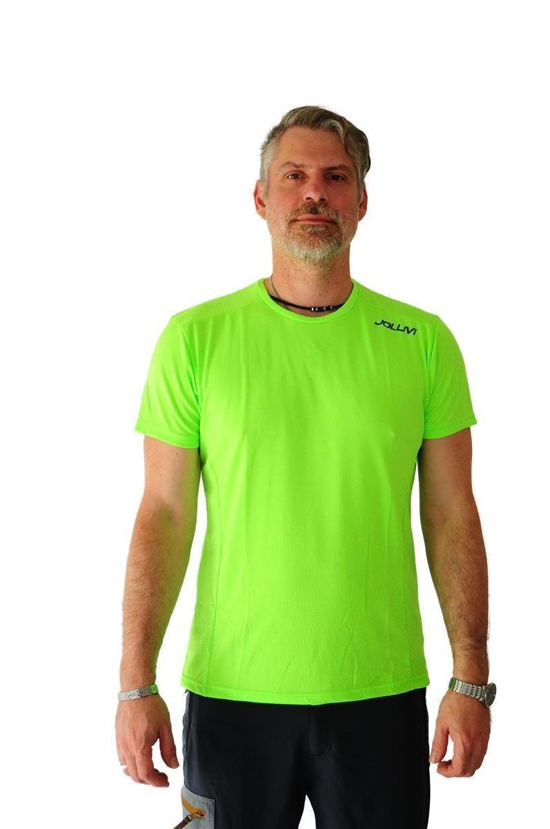 Joluvi T-Shirt Duplex für Herren, Verde Neon schnelltrocknend