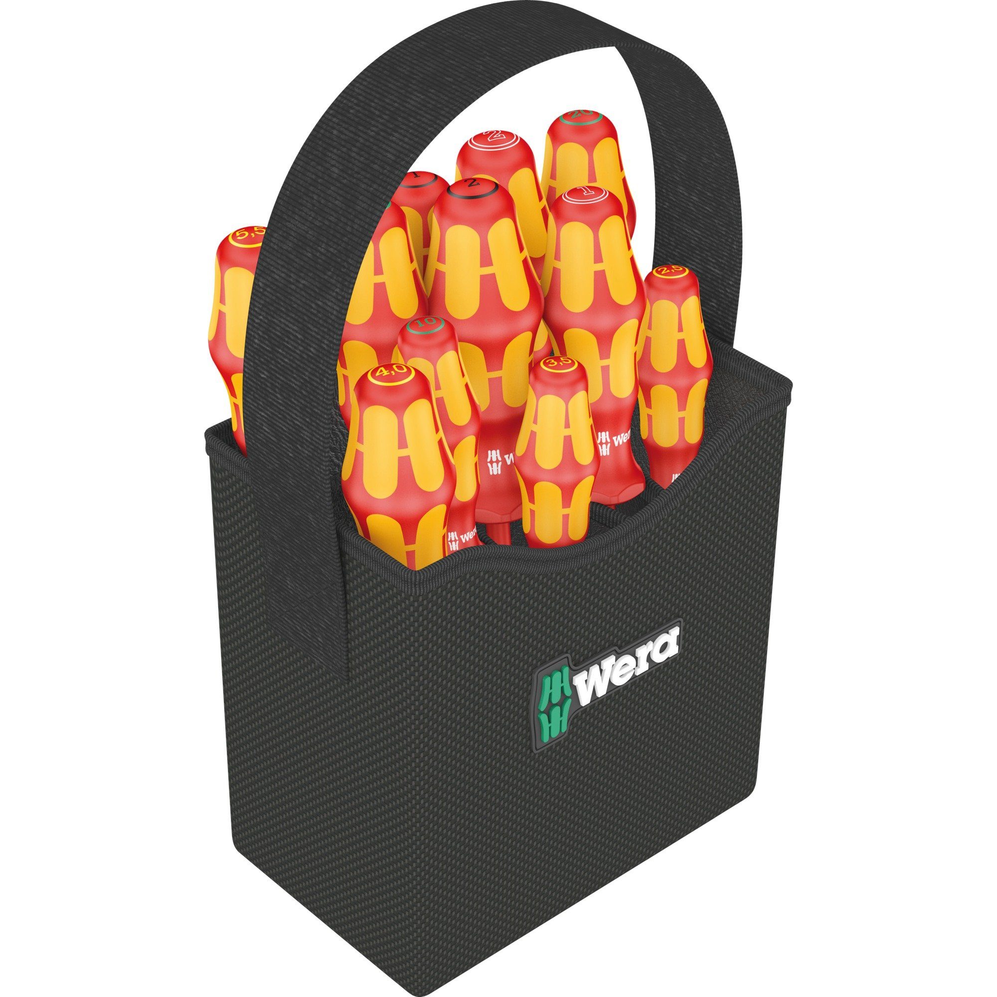 Wera Инструментset Wera Отвертки-Satz Kraftform 2go 100 VDE, (11-tlg)