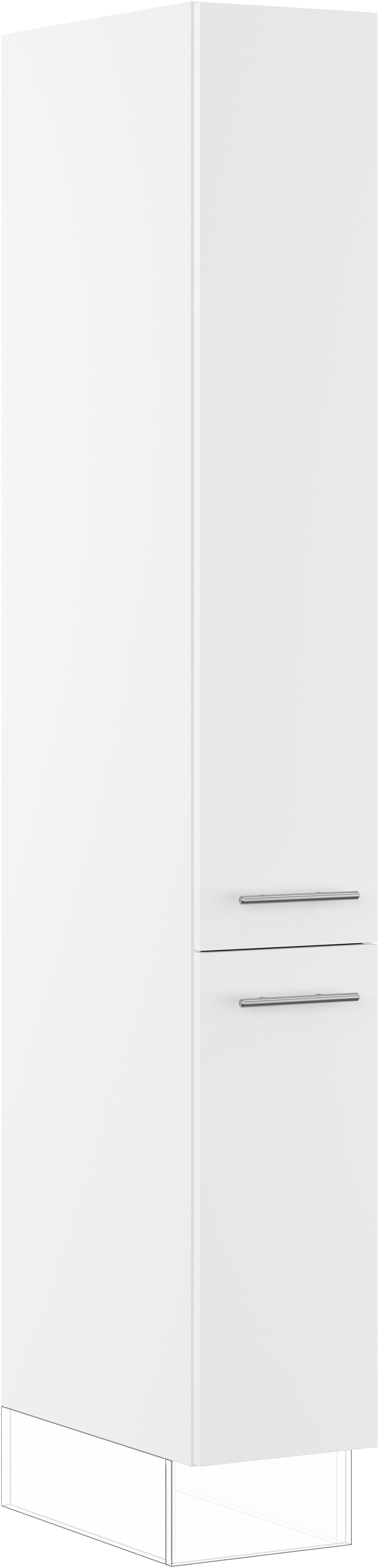 IMPULS KÜCHEN Seitenschrank "Valencia & Tirana", Breite/Höhe: 30/205,1 cm vormontiert, mit Drehtüren, mit verstellbaren Fachböden