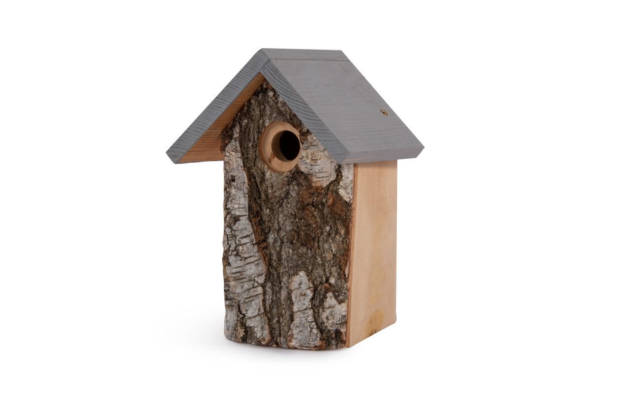 Wildlife Nistkasten Nistkasten Kirkenes aus Birkenholz 26 x 19 x 16 cm
