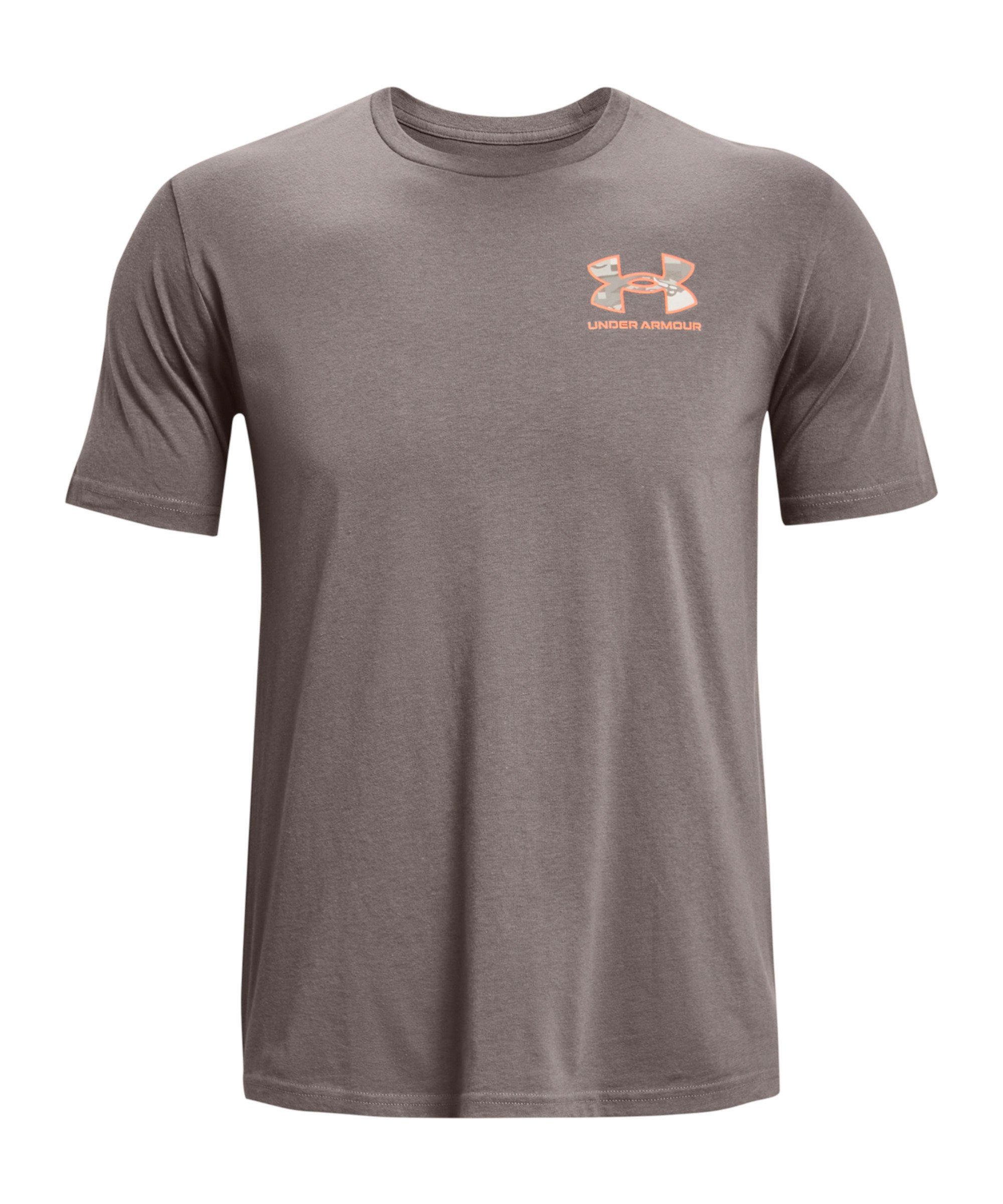 Under Armour® T-Shirt Abc Camo Fill Wordmark T-Shirt default braun