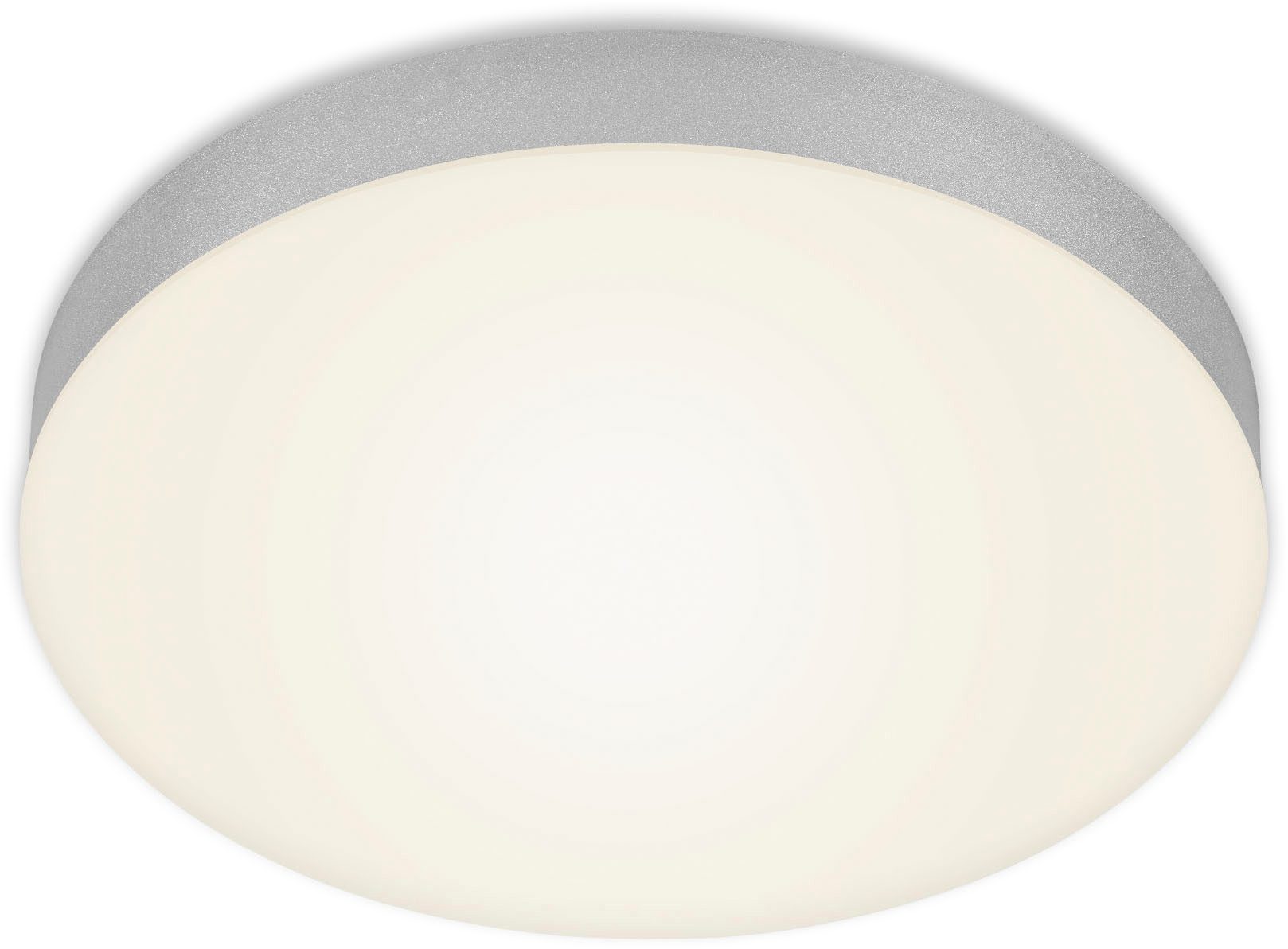 LED-Deckenleuchte Flame, Ø 28,7 cm, silber günstig online kaufen