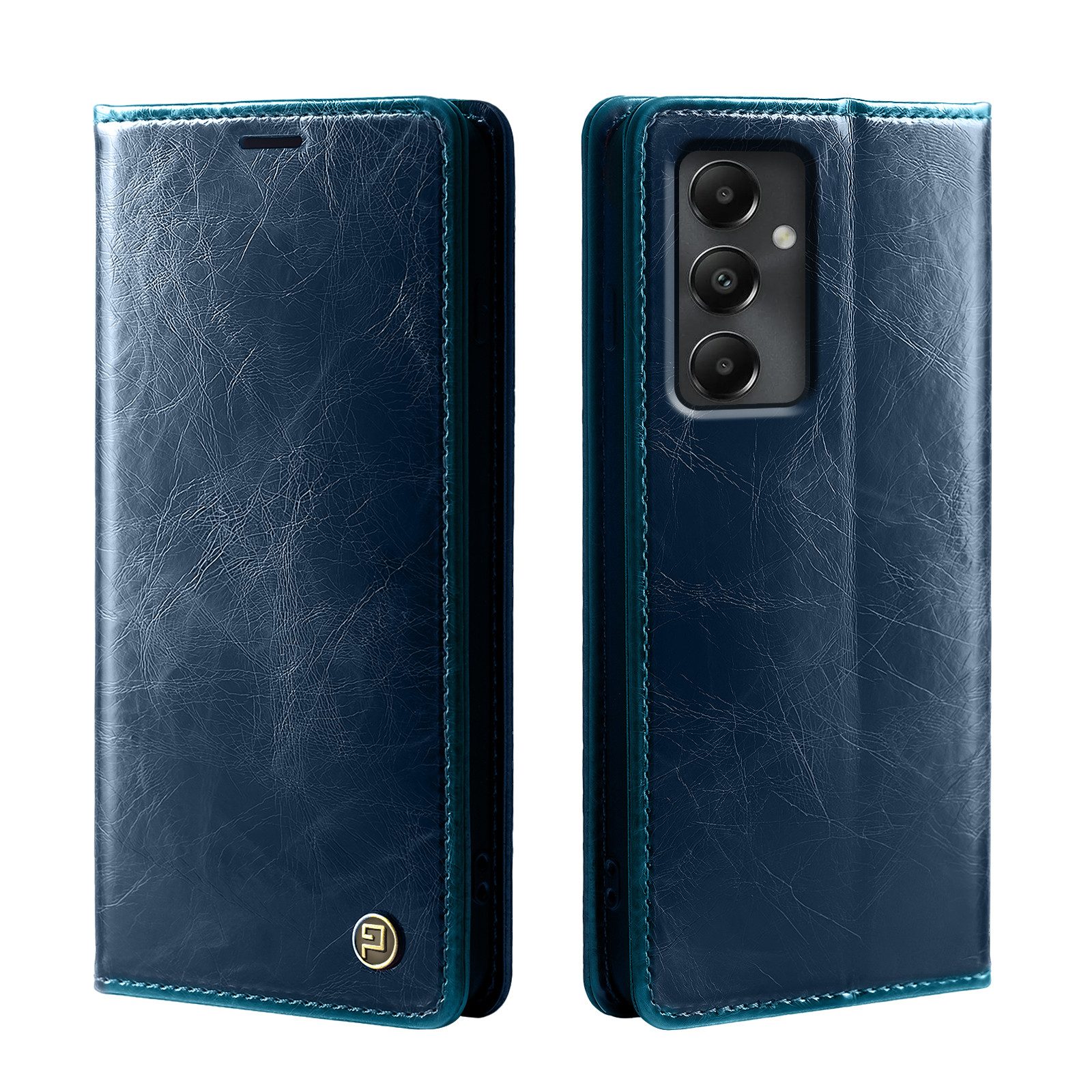 Tec-Expert Handyhülle Tasche Hülle für Samsung Galaxy A25 5G 6.5 Zoll, 6.5, Cover Klapphülle Case mit Kartenfach RFID Schutz aufstellbar