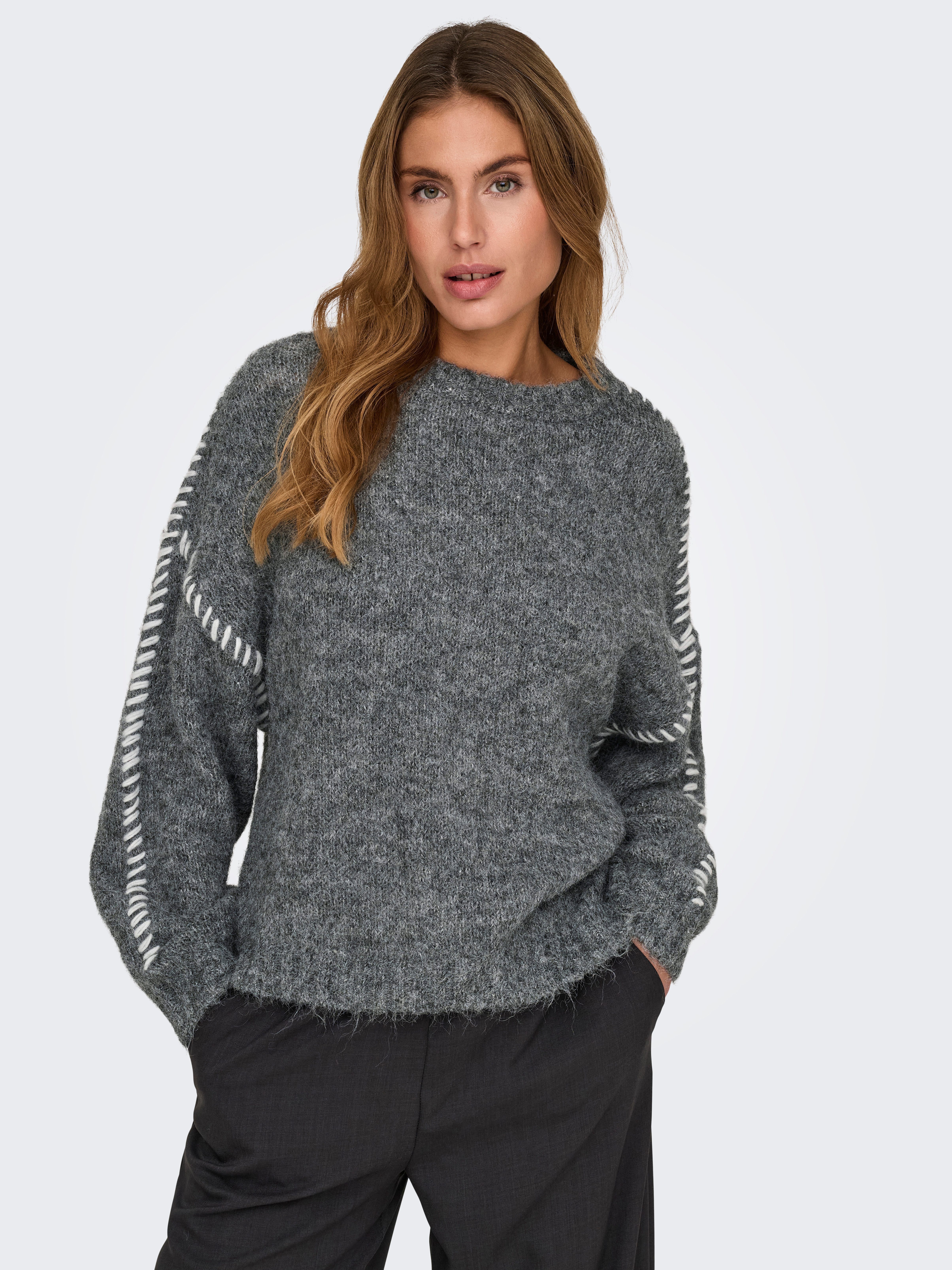 JDY Rundhalspullover JDYZOEY LIFE L/S ON günstig online kaufen