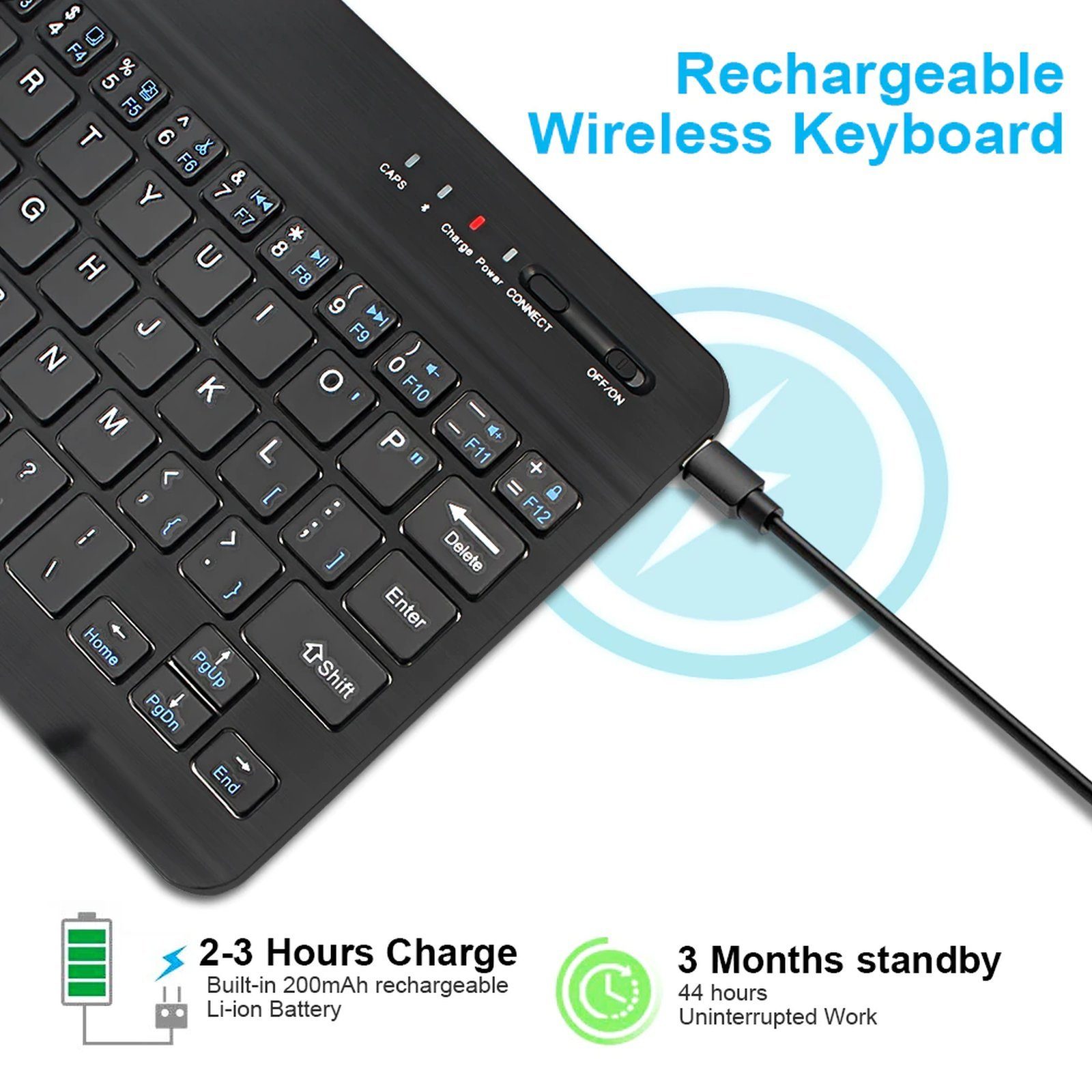 Lobwerk Tablet-Hülle Schutzhülle für Lenovo Tab M11 2024 TB-330FU / TB-331FC 11 Zoll, Aufstellfunktion, Sturzdämpfung