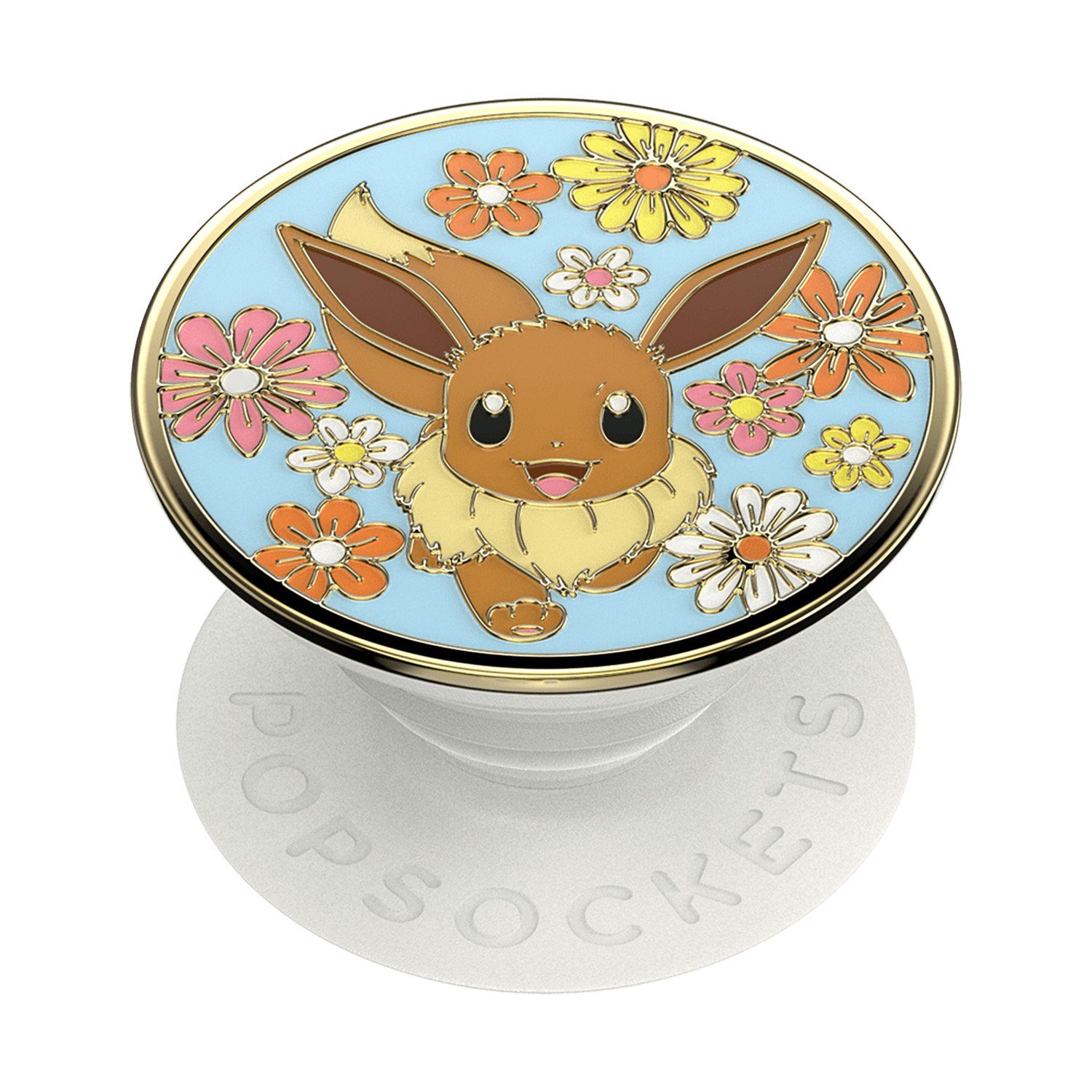 Popsockets Popsockets PopSockets Pokemon - Enamel Floral Eevee I PopGrip