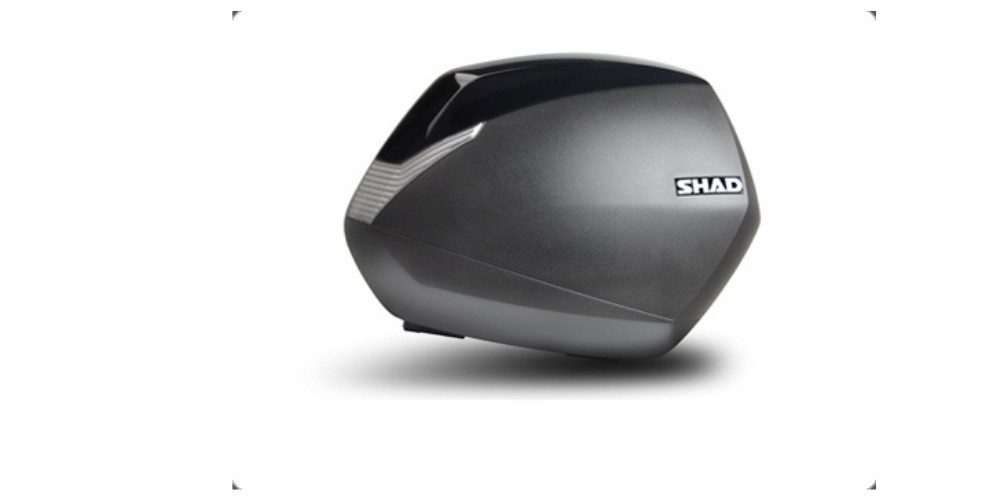 Handgepäck-Topcase SH36 Seitenkoffer Cover Schwarz