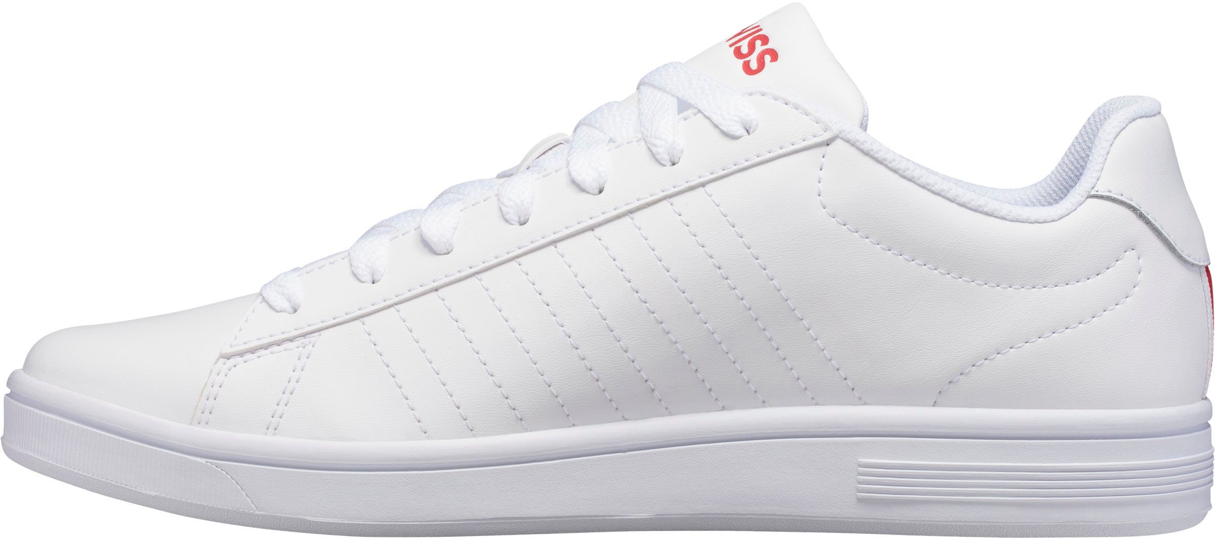 K-Swiss Court Shield Sneaker weiß-rot-blau