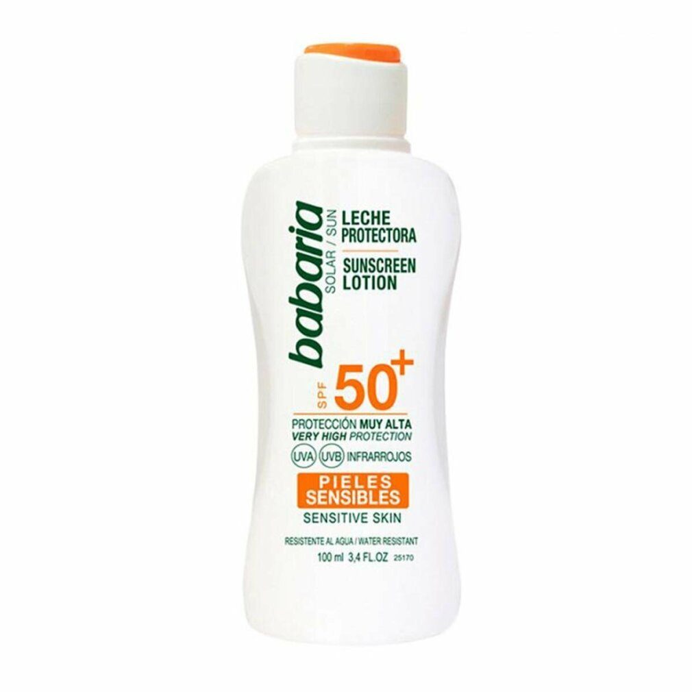 leche PIEL SENSIBLE ml babaria 100 Sonnenschutzpflege SOLAR SPF50 solar