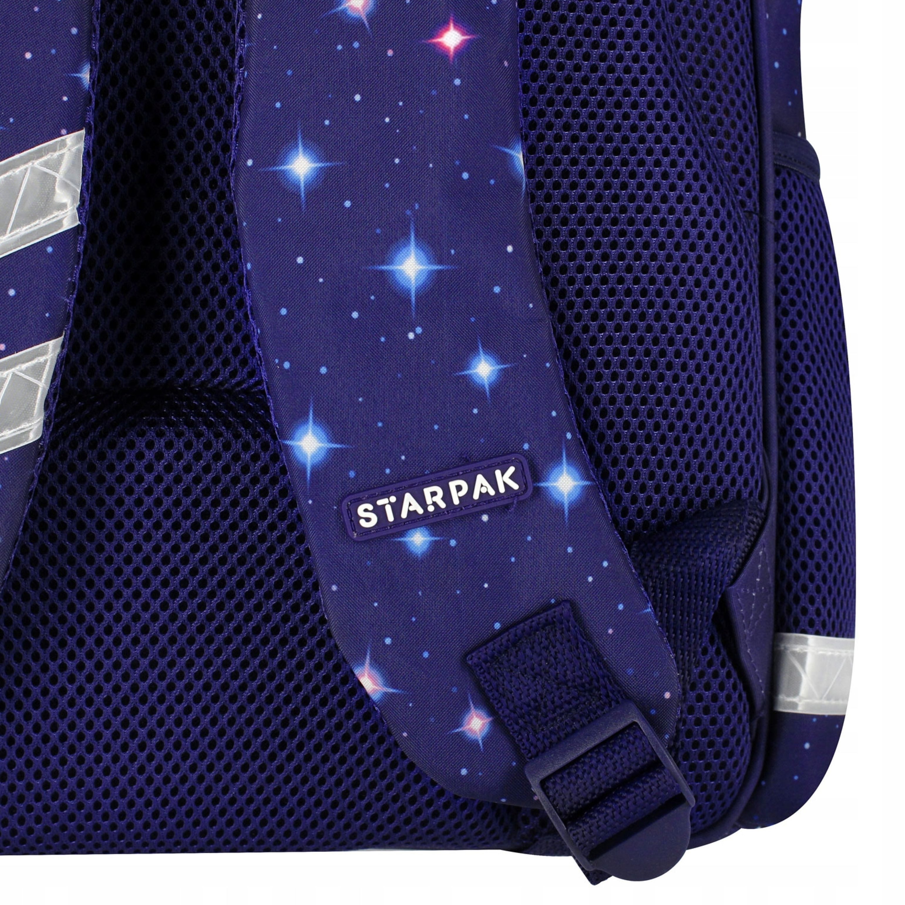 Starpak Schulrucksack Schulrucksack Einhorn Galaxy für Mädchen, Klasse 1–3 – Bild 4 von 5
