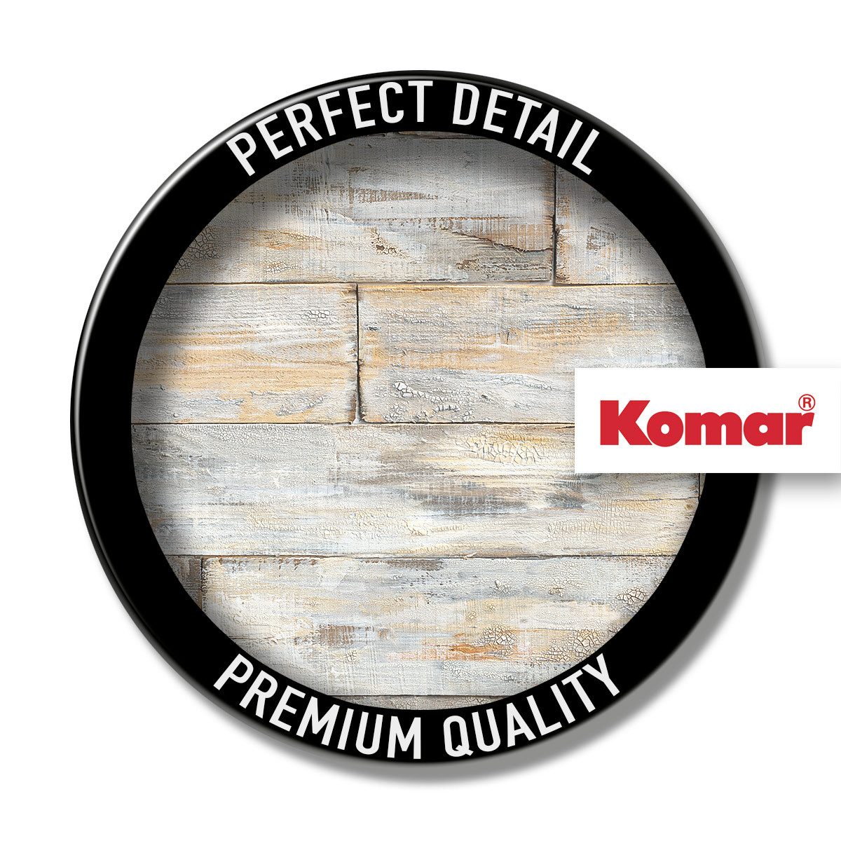 Komar Fototapete Vlies Fototapete - Shabby Chic - Größe 368 x 248 cm, glatt, Motiv, bedruckt, (4 St)