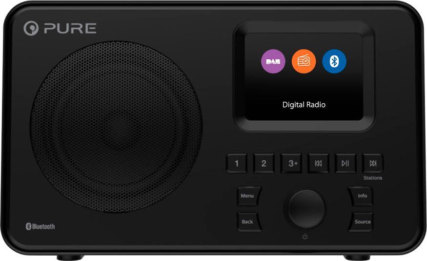 Digitalradio Dual DAB 4.2 Digital Radio Küchenradio Uhrenradio UKW LCD Display 