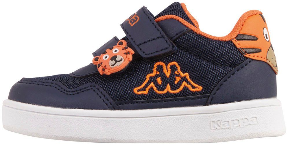 Kappa Sneaker mit Klettverschluss navy-orange