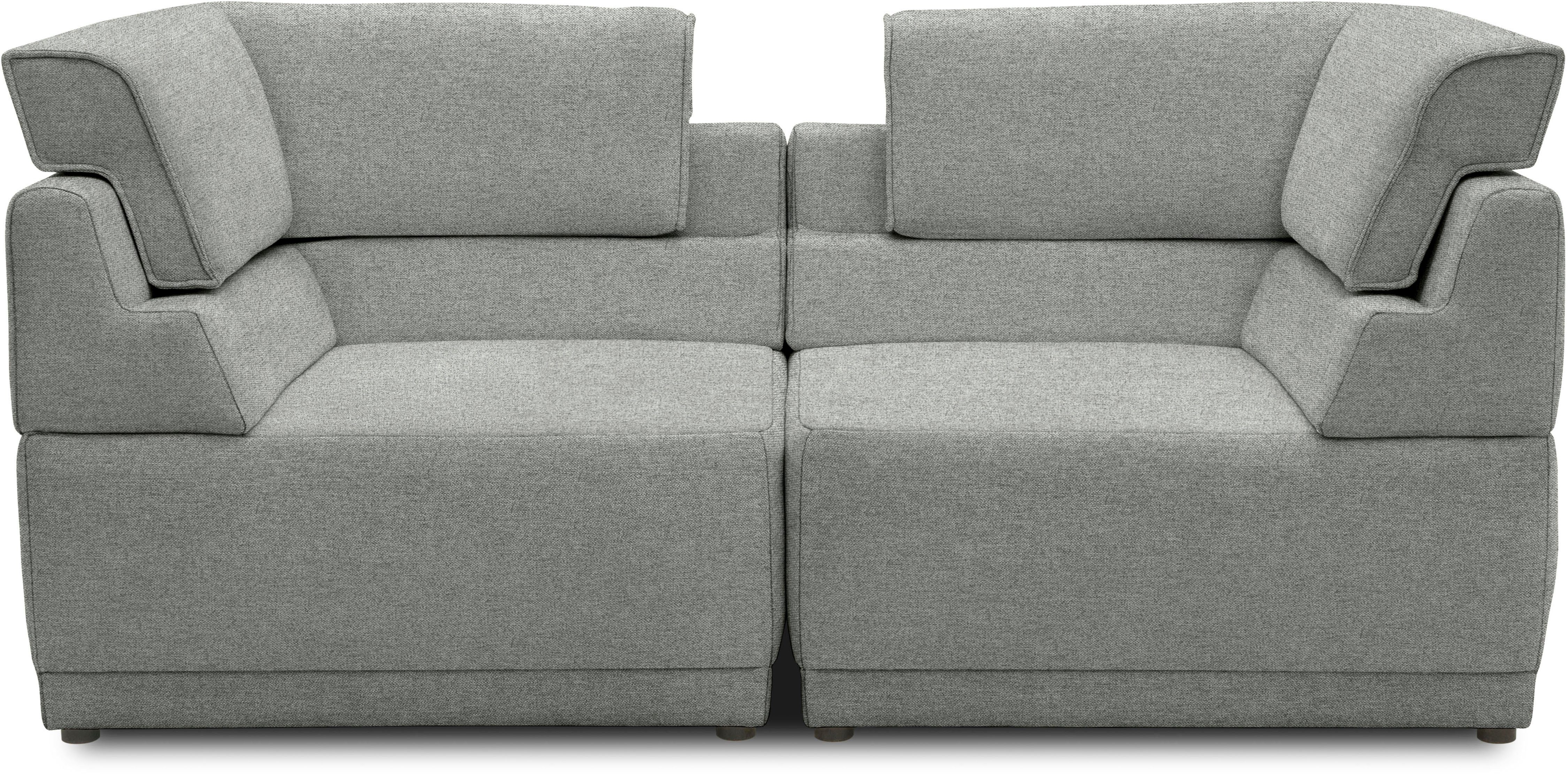 DOMO collection 2-Sitzer 800007, Set, Rückenkissen aufstellbar, unendlich  erweiterbar | Alle Sofas