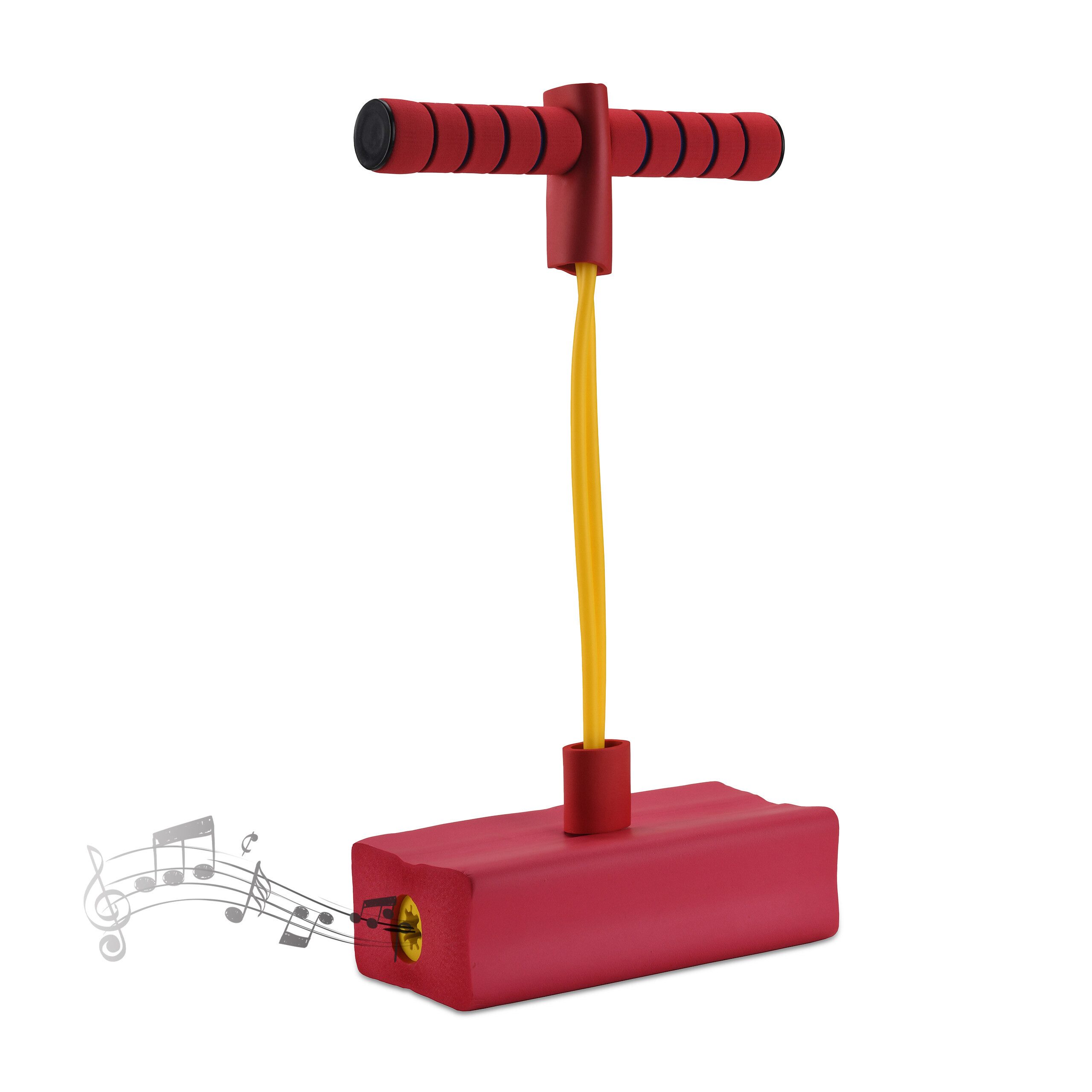 relaxdays Hüpfspielzeug Schaumstoff Pogo Jumper für Kinder, rot günstig online kaufen