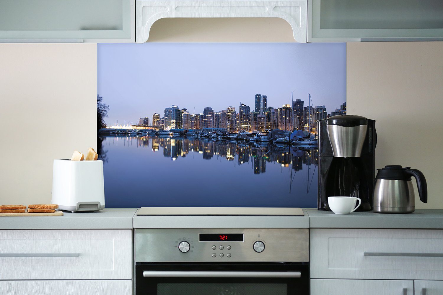 Vancouver, Küchenrückwand Wallario (1-tlg) von Skyline