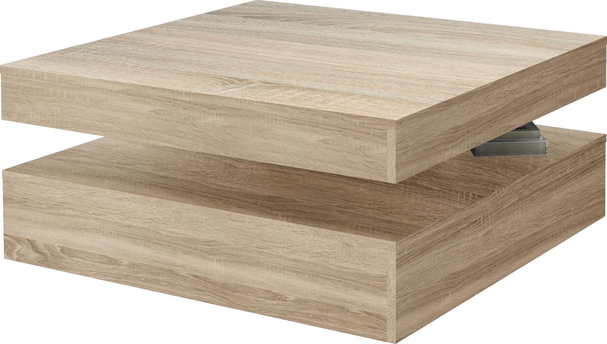 FORTE Couchtisch, mit Funktion, drehbare Tischplatte, günstig online kaufen