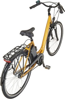 Prophete E-Bike Geniesser pro, 7 Gang Shimano, Nabenschaltung, Mittelmotor, 374 Wh Akku