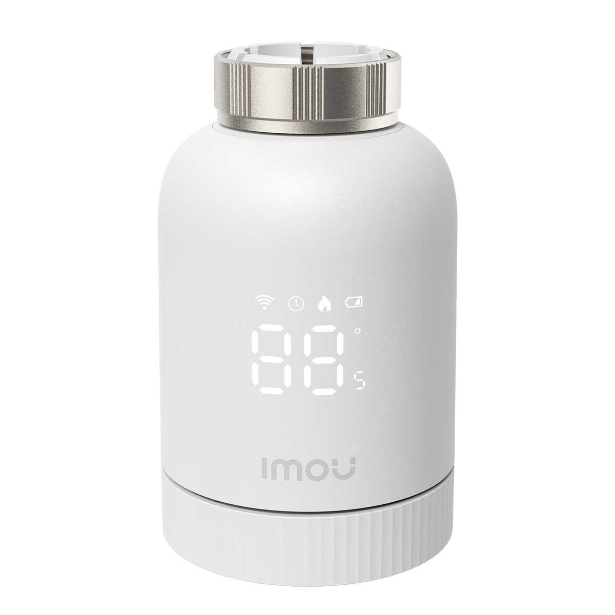 Imou Heizkörperthermostat TRV1 - intelligentes Heizkörperthermostat Zigbee, (1 St) Kompatibel mit den meisten Heizkörperventilen