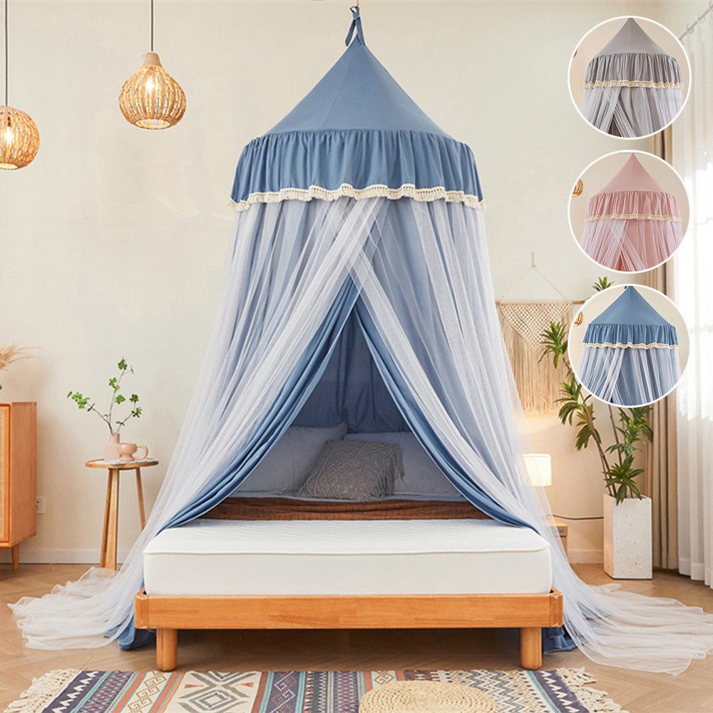 Jibenhome Moskitonetz Betthimmel Baby Bett Baldachin günstig online kaufen