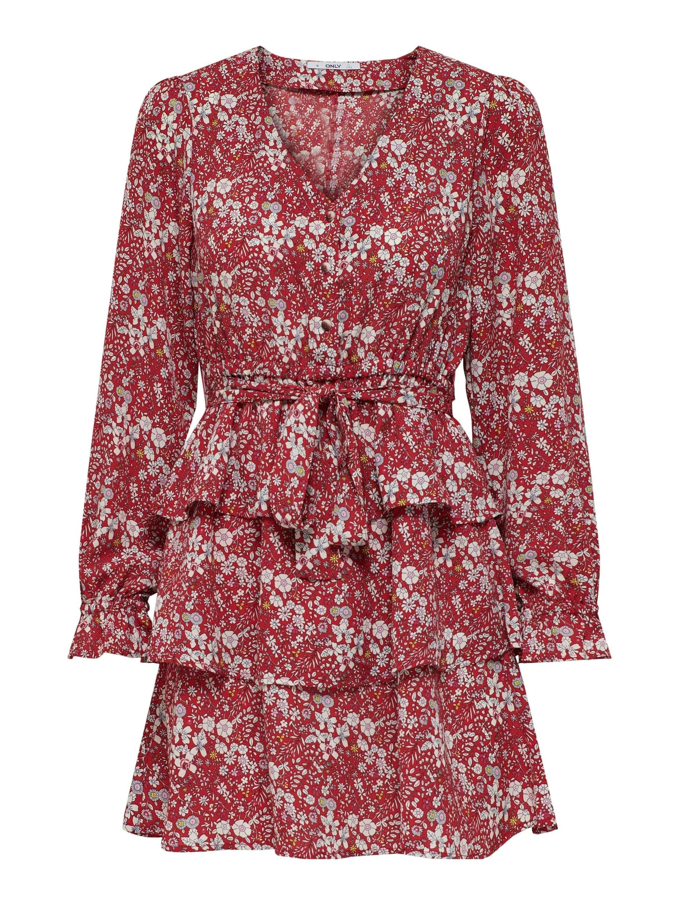 ONLY Sommerkleid Alma (1-tlg) Drapiert/gerafft günstig online kaufen