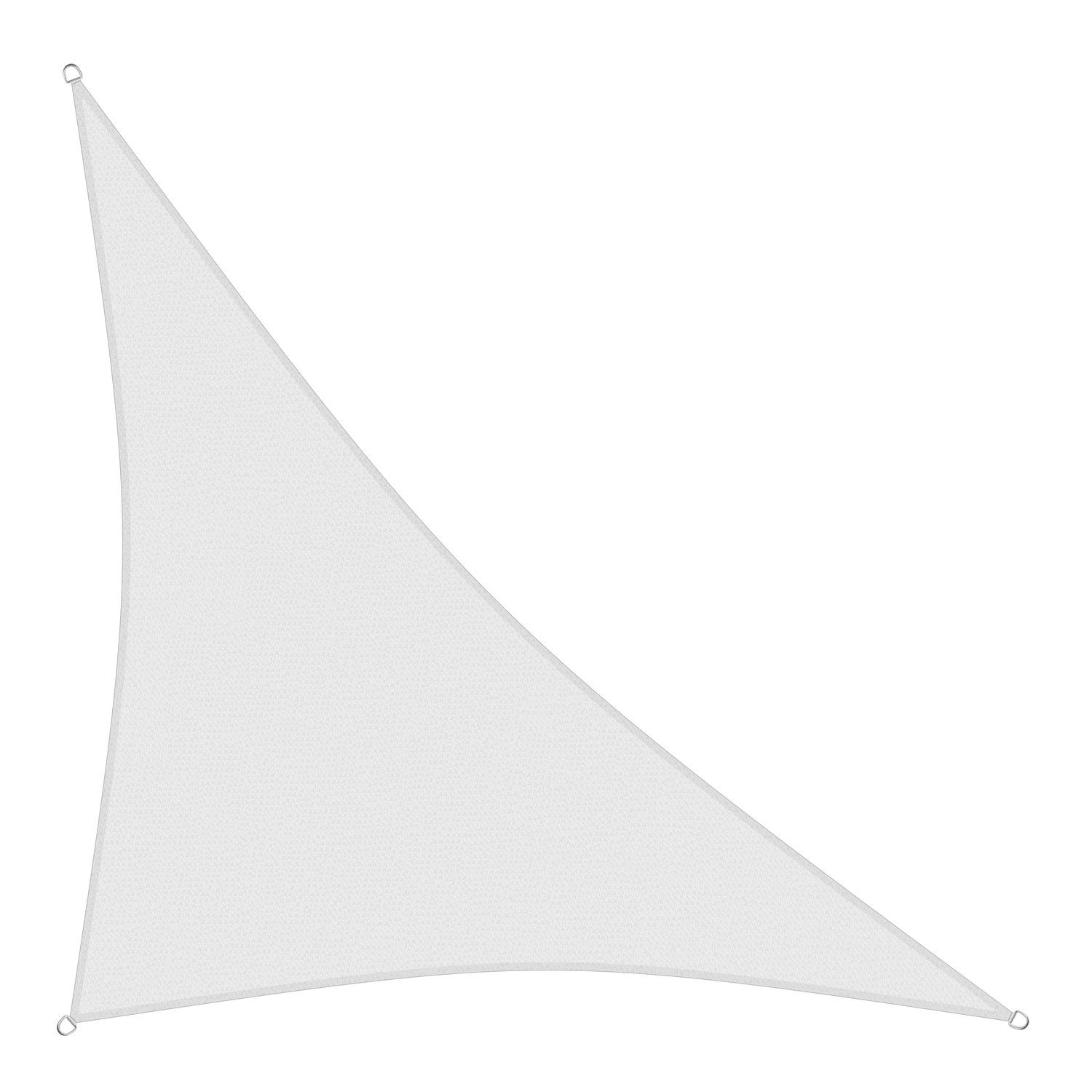 90° Grad Dreieck sunprotect 83289 Professional Sonnensegel wind 5 x 5 x 7 m 