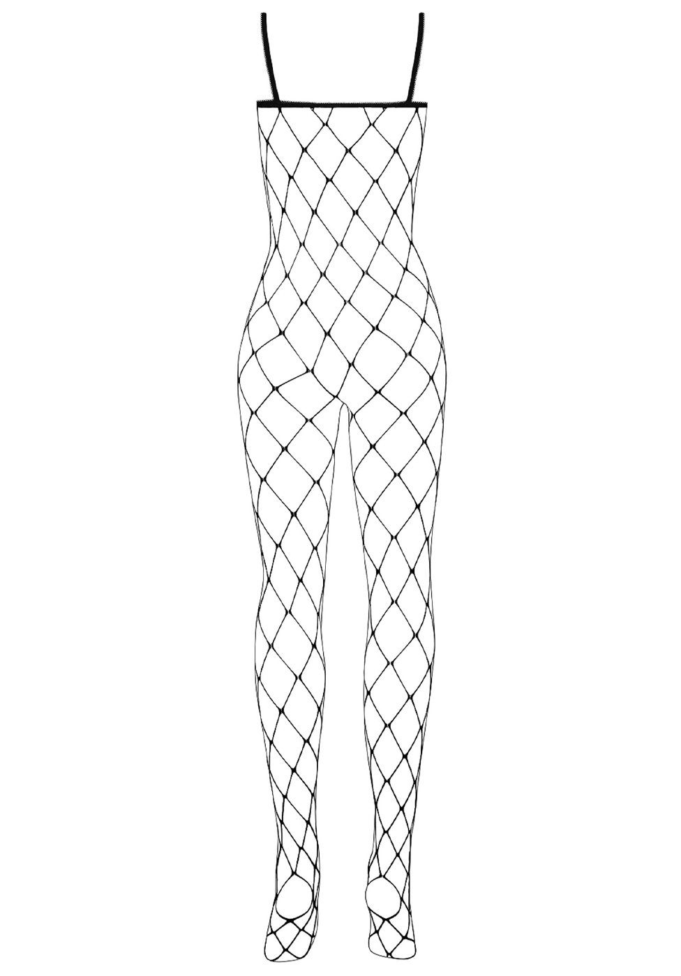 Obsessive Bodystocking Netz Bodystocking - schwarz (1 St) aus grobem und elastischem Netz-Stoff