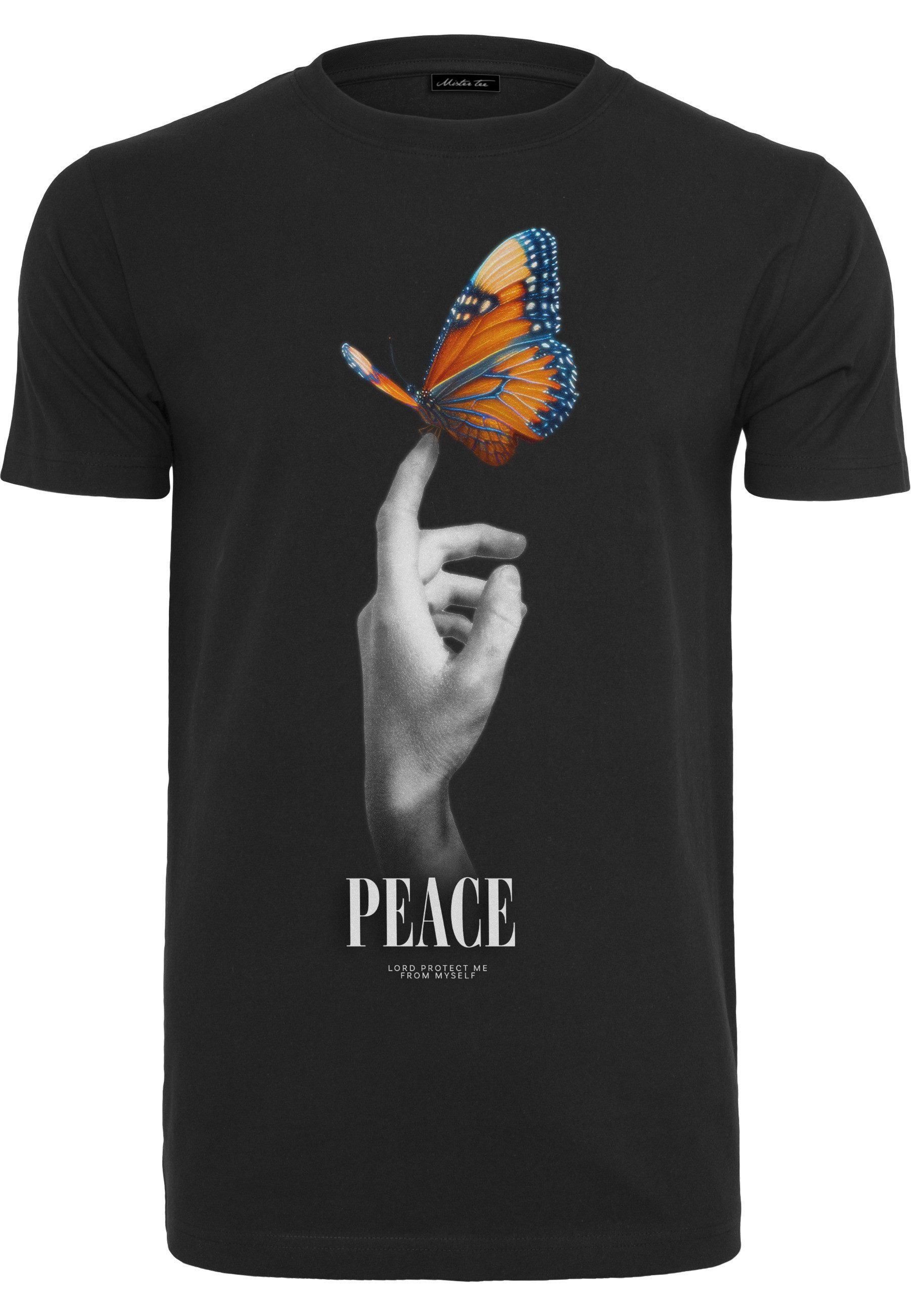 T-Shirt MisterTee Peace Butterfly Tee