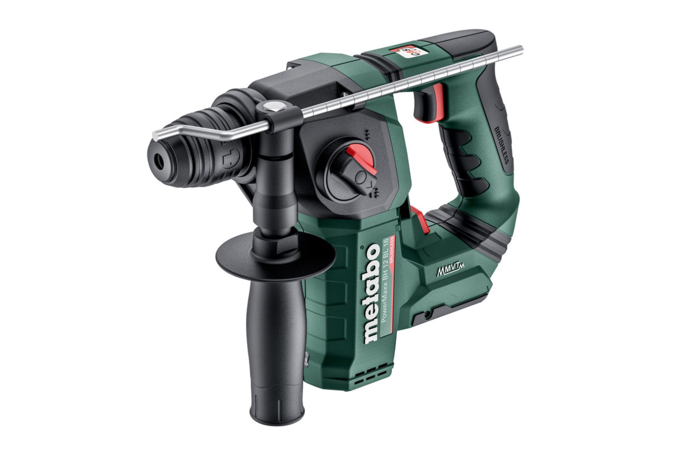 metabo Bohrhammer Akku-Bohrhammer, 220-240 V, max. 5250 U/min, (Set, 1-tlg), LED-Arbeitslicht