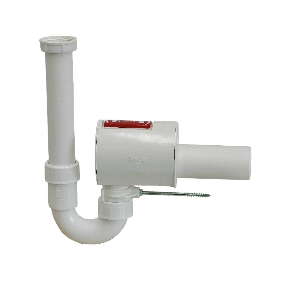 Ablaufgarnitur Viega Siphon für Spüle Sperrfix 1 1/2"x50x170 mm m. dreifacher Rücksta