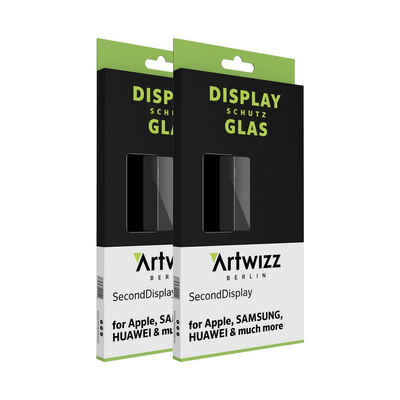 Artwizz Schutzfolie SecondDisplay 2er Pack, Hüllenfreundlicher Displayschutz aus 100% Glas, iPhone 8 Plus / 7 Plus / 6(s) Plus