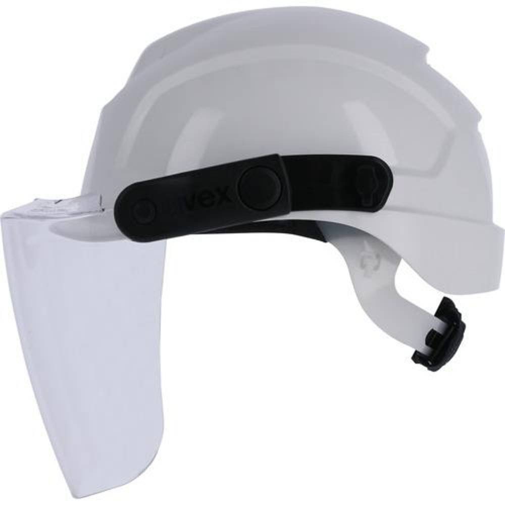 Uvex Schutzhelm Visier 9906007, mit Antibeschlag-Schutz, mit Antikratz-Schutz, inkl. UV-Schutz