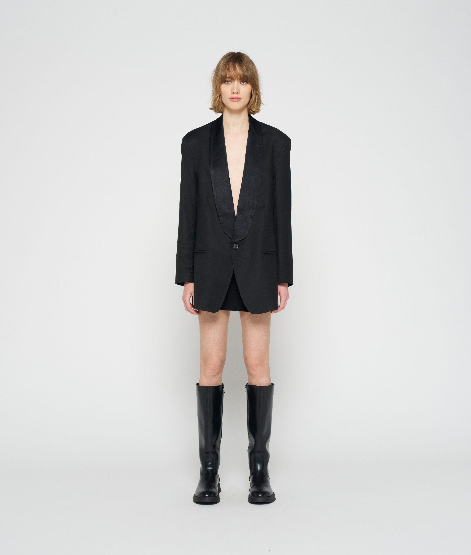 10DAYS Kurzjacke smoking blazer