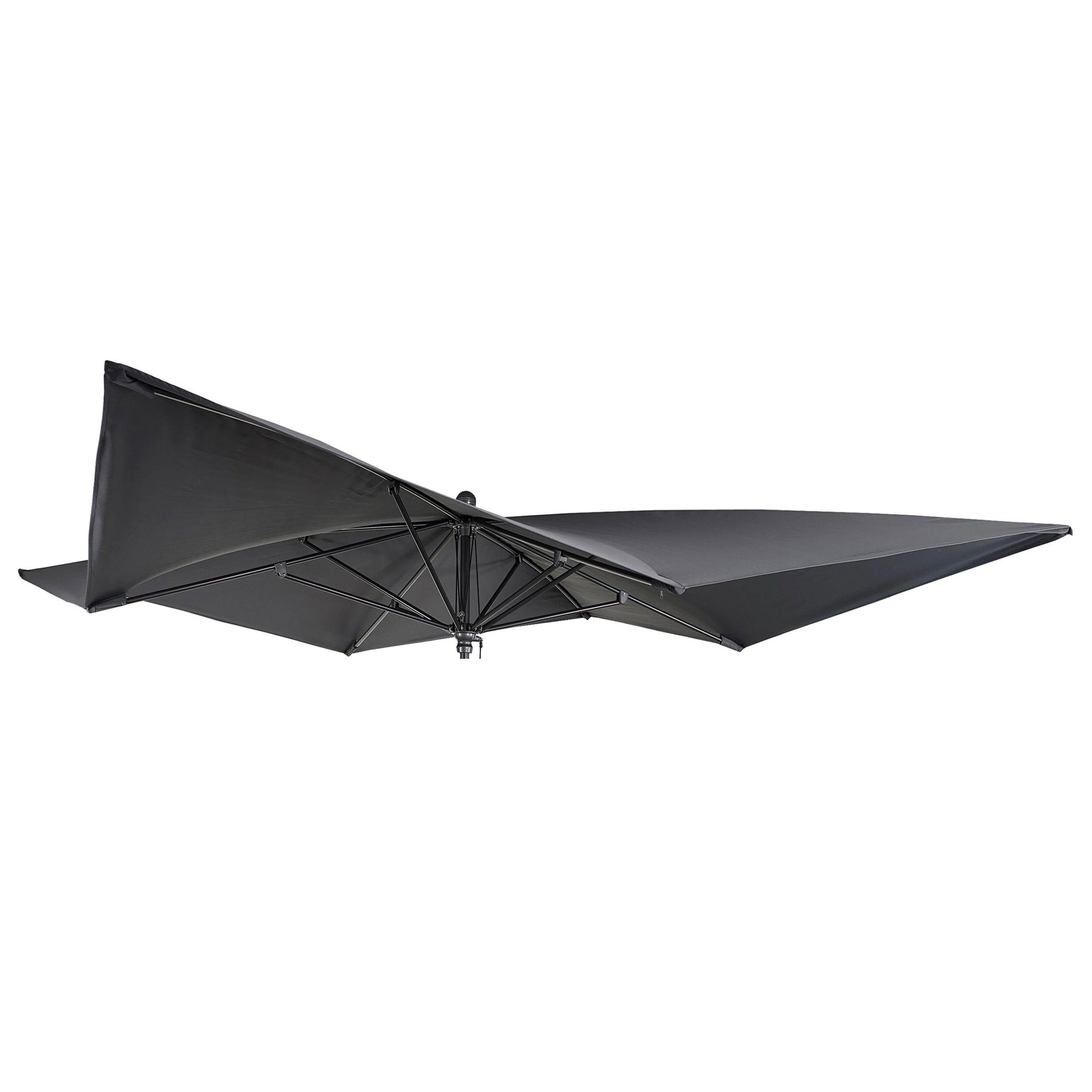 MCW Ersatzschirmbespannung MCW-A37-B, 300x300 cm, Bezug mit Reißverschluss befestigt, Wasser- und schmutzabweisend