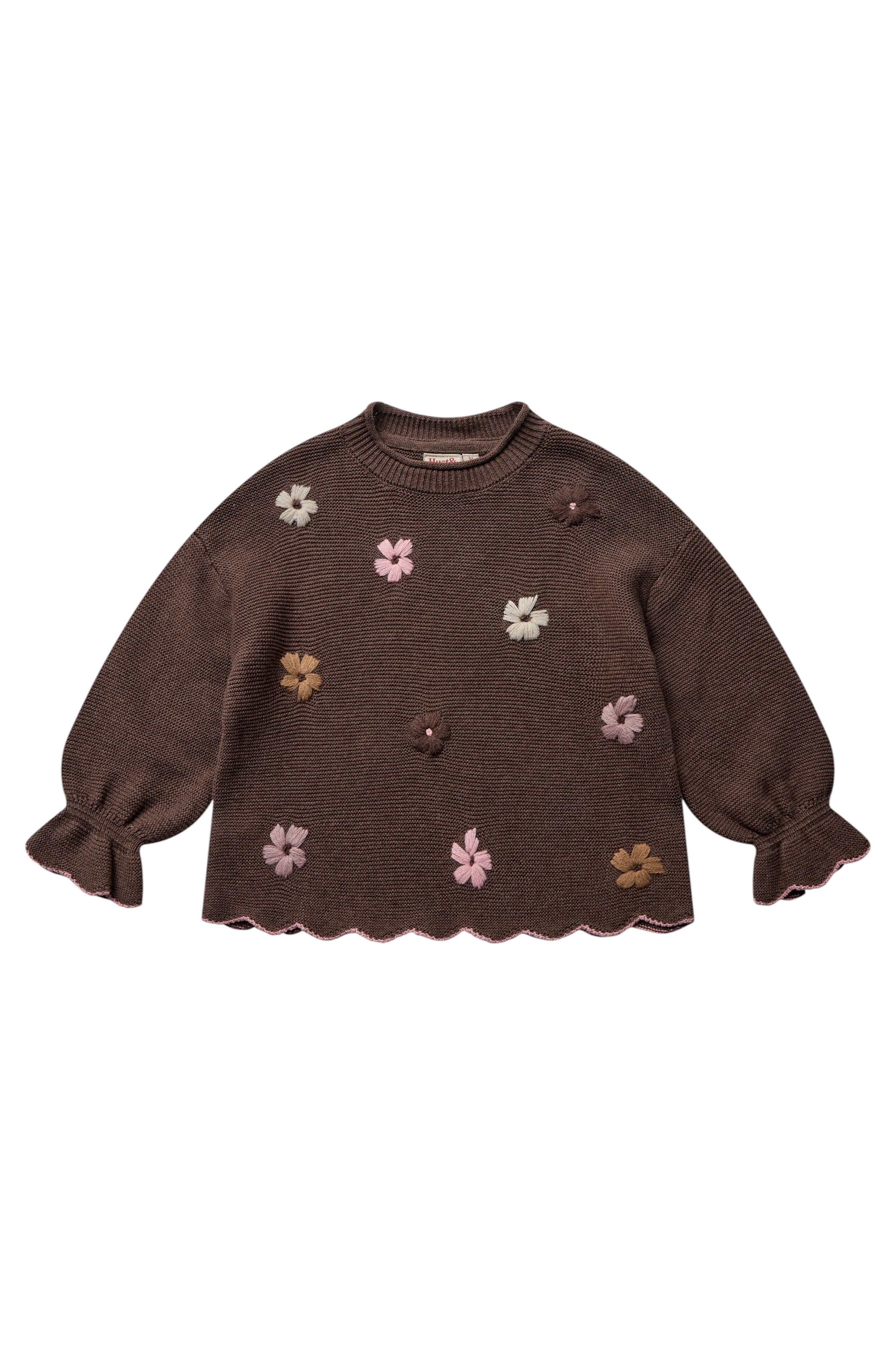 Hust & Claire Strickpullover HCCharlotte Flowerboom (1-tlg) HCCharlotte Flowerboom Strickpullover für Mädchen