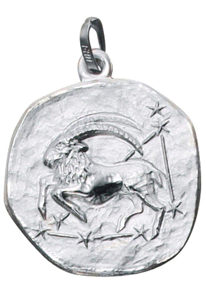 JOBO Sternzeichenanhänger Sternzeichen Steinbock, 925 Silber
