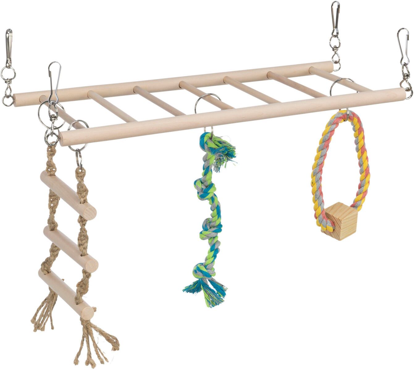 TRIXIE Kleintierhaus Hängebrücke - diverse - 35 × 15 × 15 cm