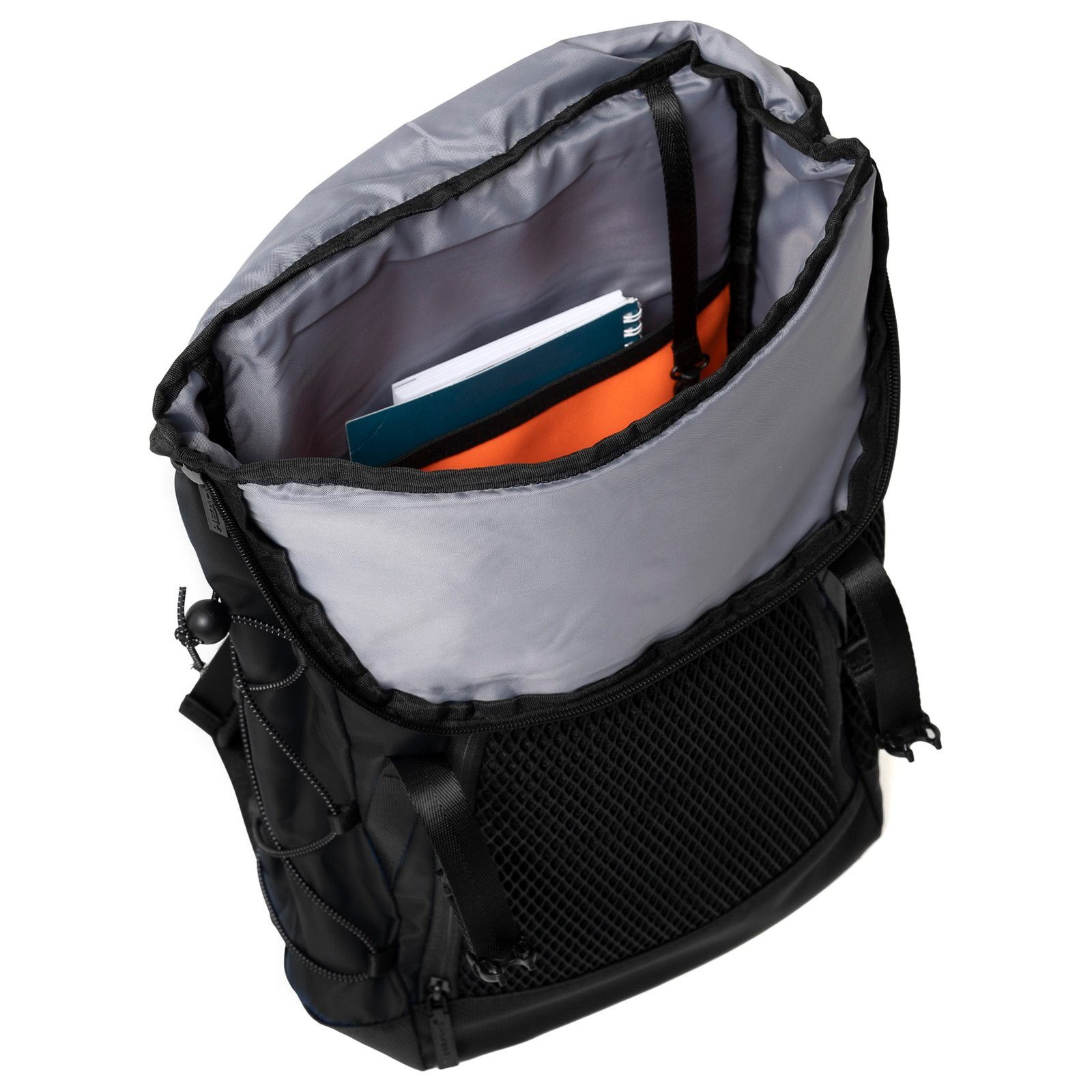 Head Sportrucksack Head Rucksack schwarz Sportrucksack, Sportrucksack Nylon, Mesh, schwarz ca. 24cm x ca. 44cm