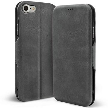 CoolGadget Handyhülle Business Premium Hülle für Apple iPhone 7 / 8 / SE2 4,7 Zoll, Handy Tasche mit Kartenfach für iPhone SE 2. Generation Schutzhülle